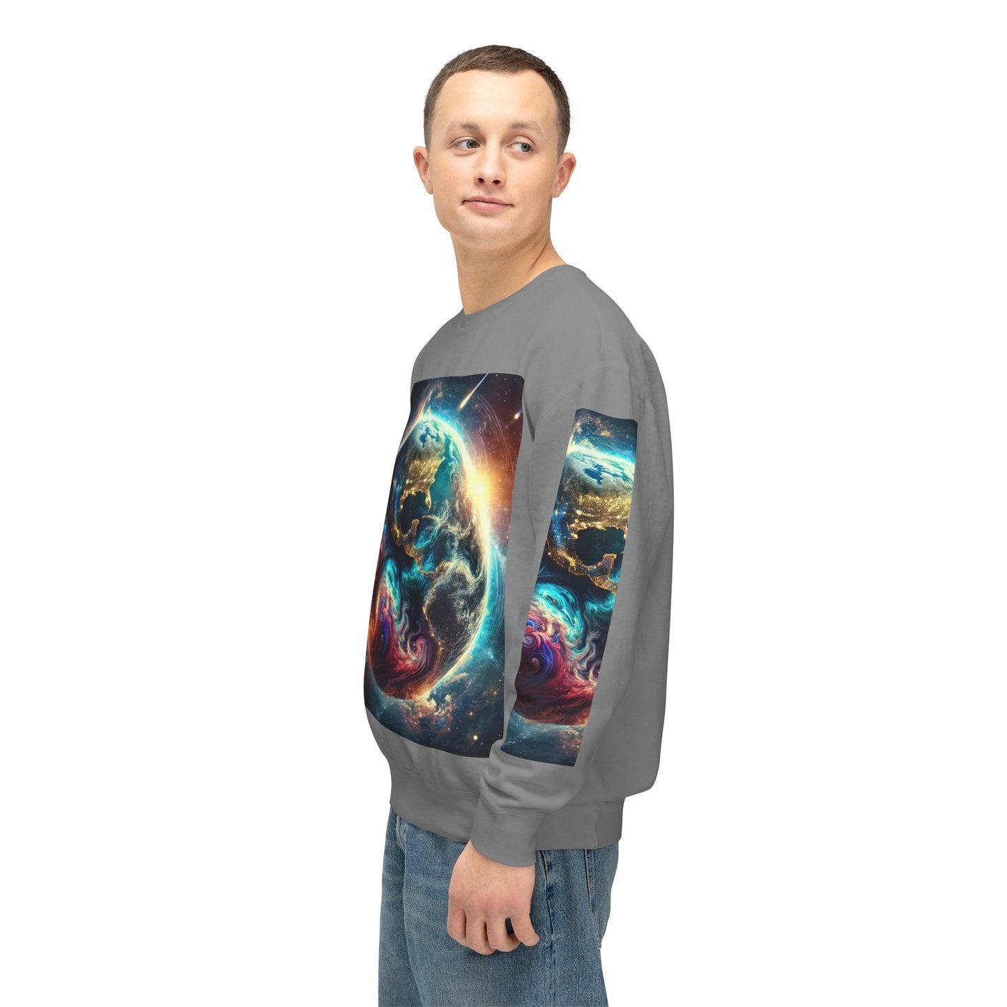 Unisex Lightweight Crewneck Sweatshirt