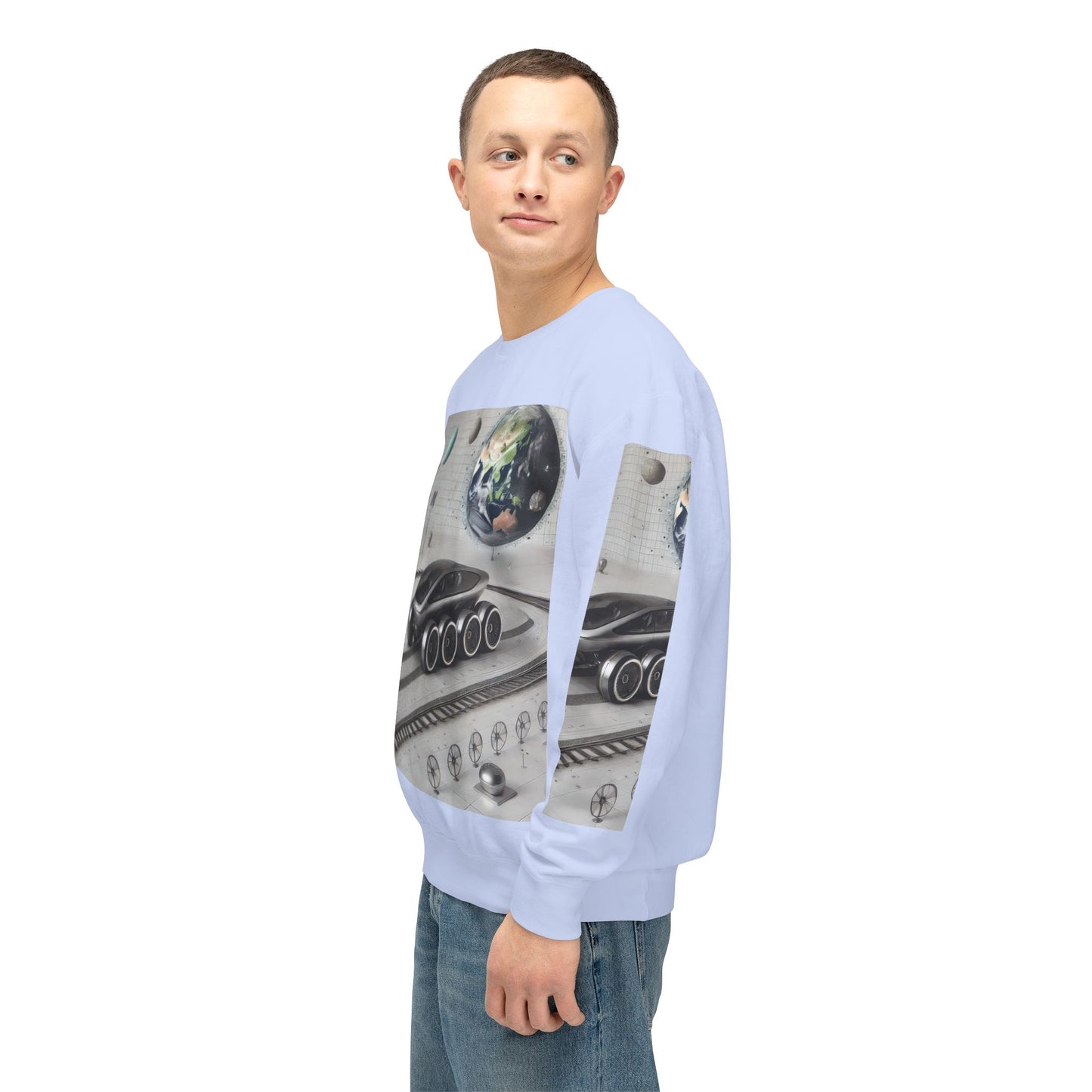 Unisex Lightweight Crewneck Sweatshirt