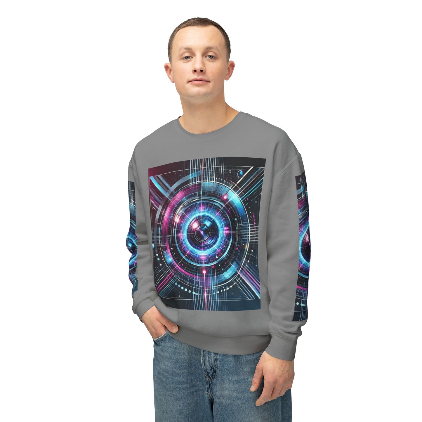 Unisex Lightweight Crewneck Sweatshirt