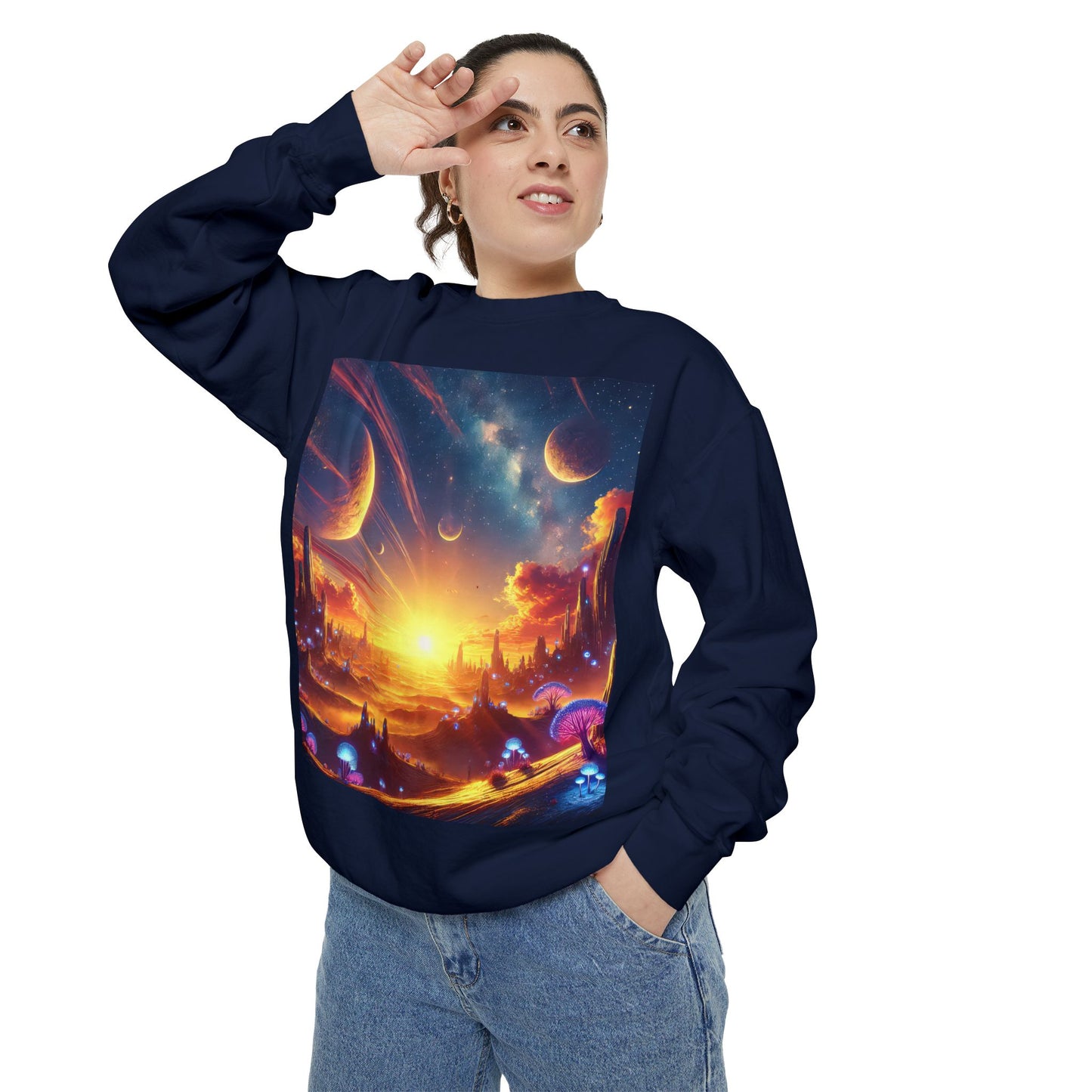 Unisex Garment-Dyed Sweatshirt