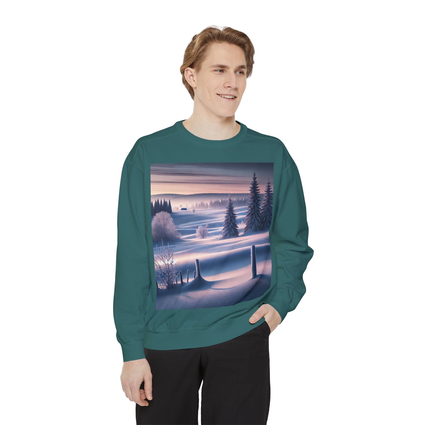 Unisex Garment-Dyed Sweatshirt