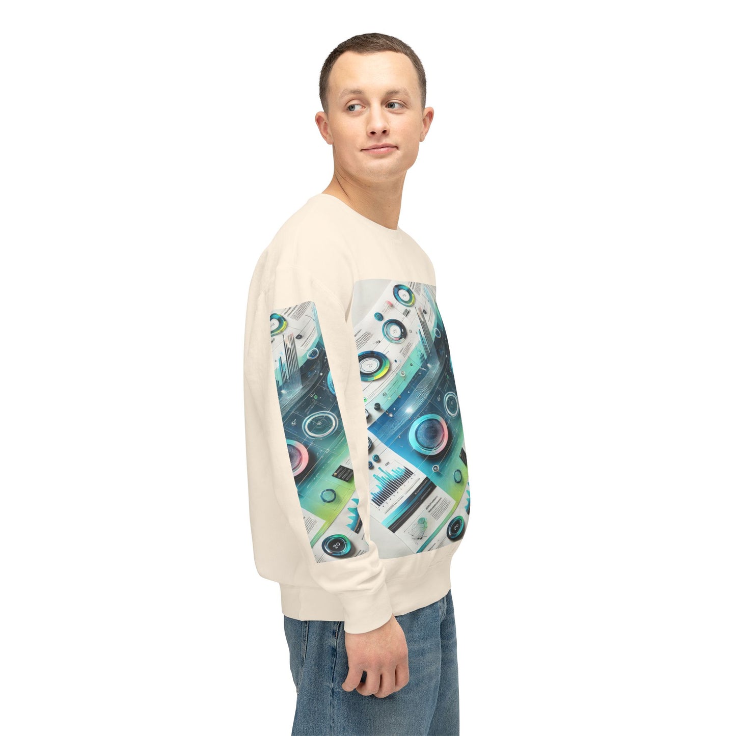 Unisex Lightweight Crewneck Sweatshirt