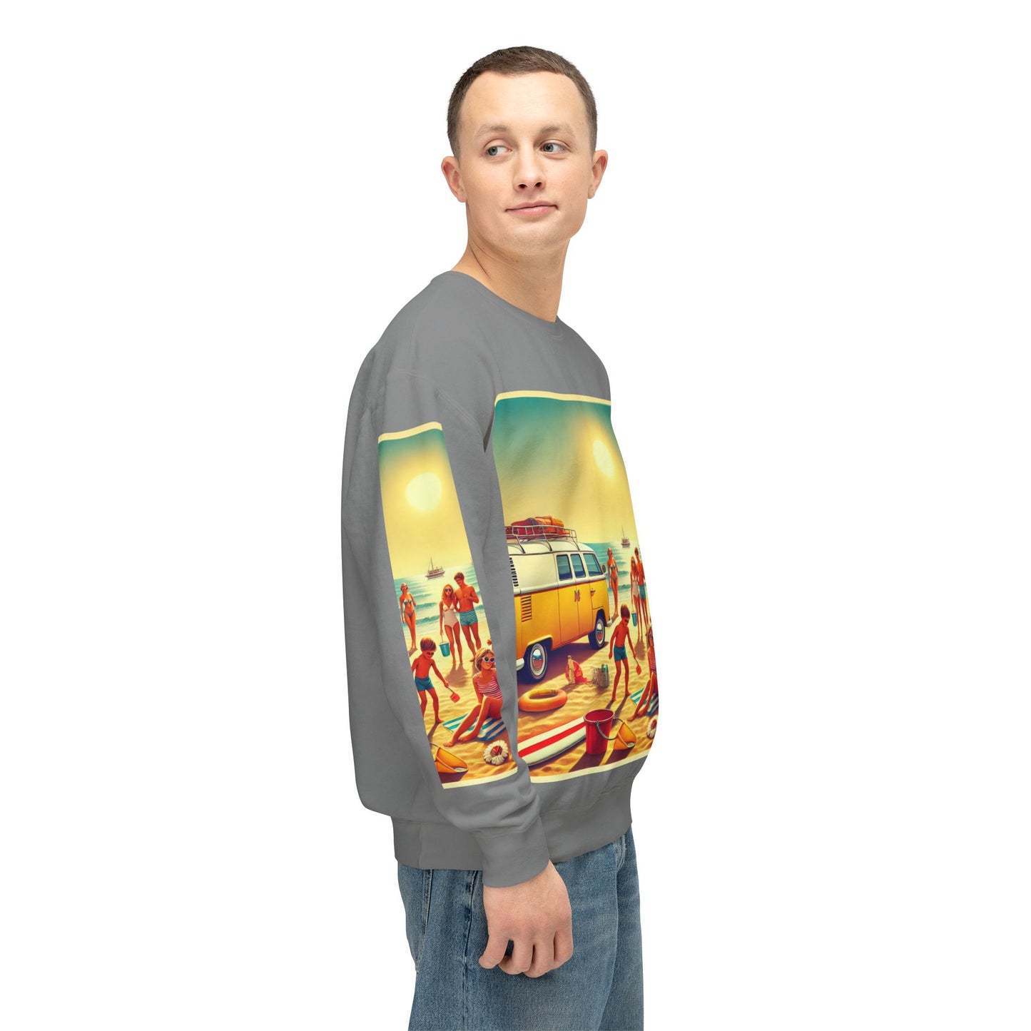 Unisex Lightweight Crewneck Sweatshirt