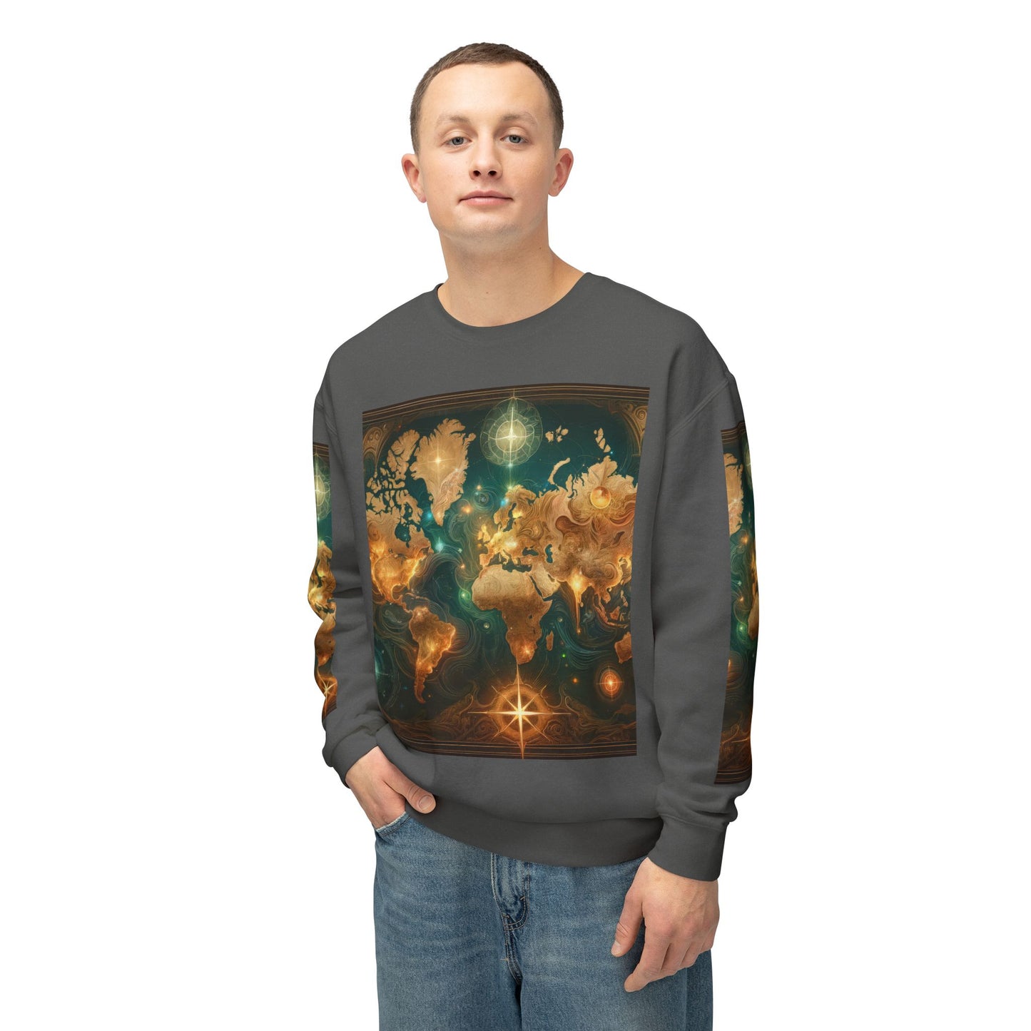 Unisex Lightweight Crewneck Sweatshirt