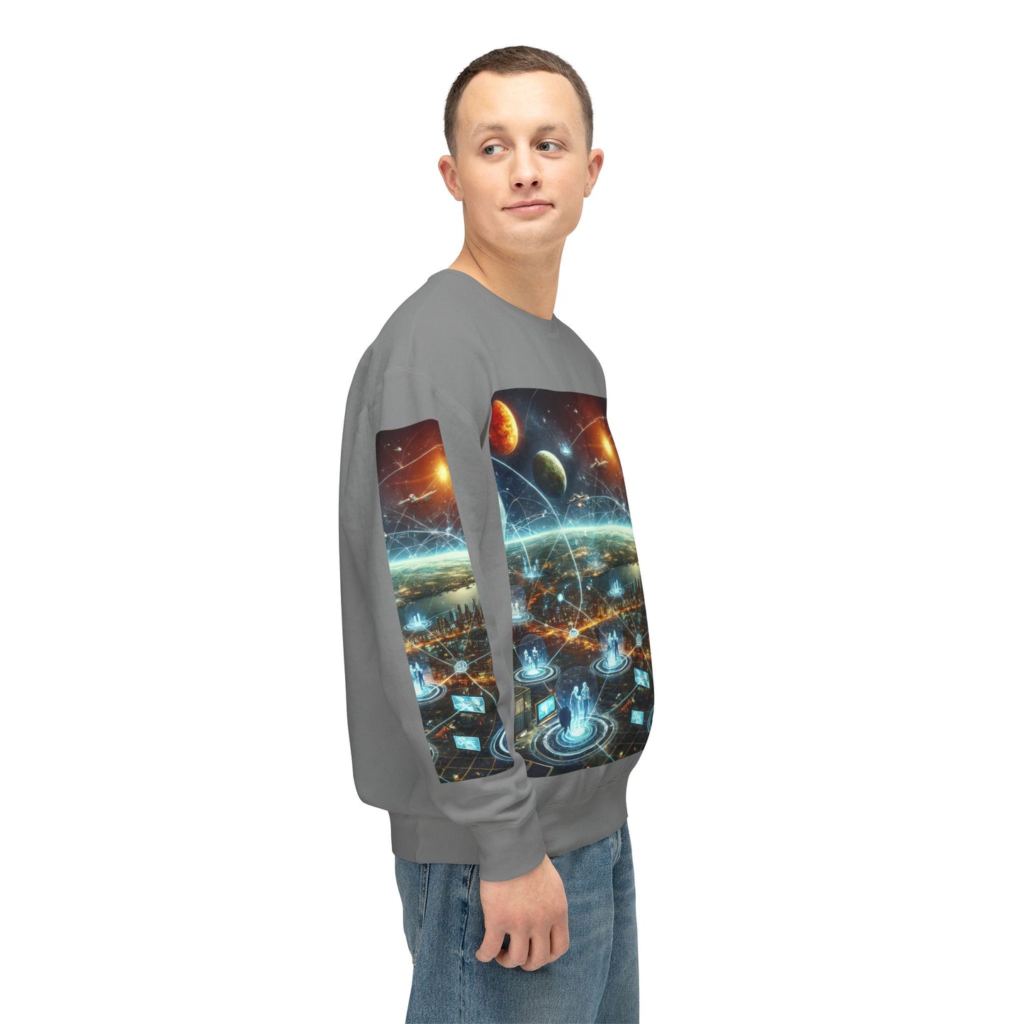 Unisex Lightweight Crewneck Sweatshirt