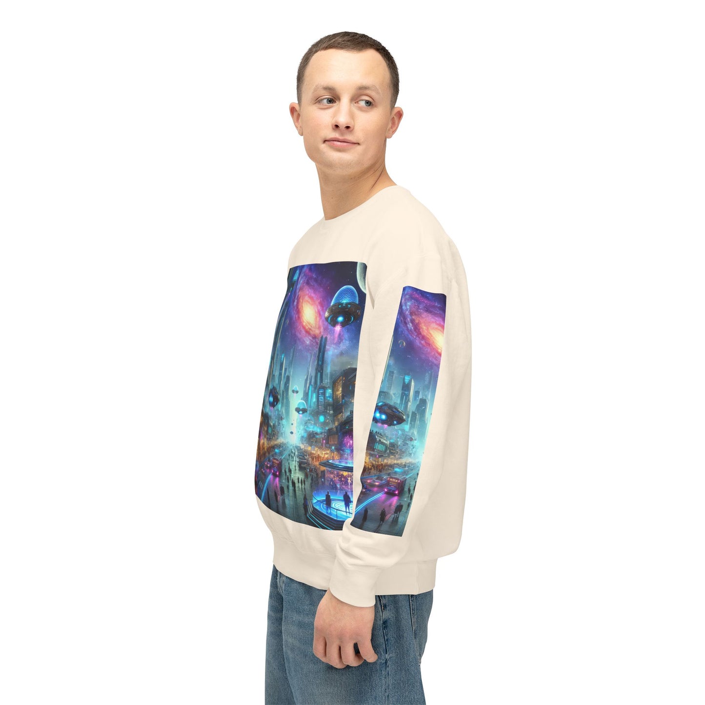 Unisex Lightweight Crewneck Sweatshirt