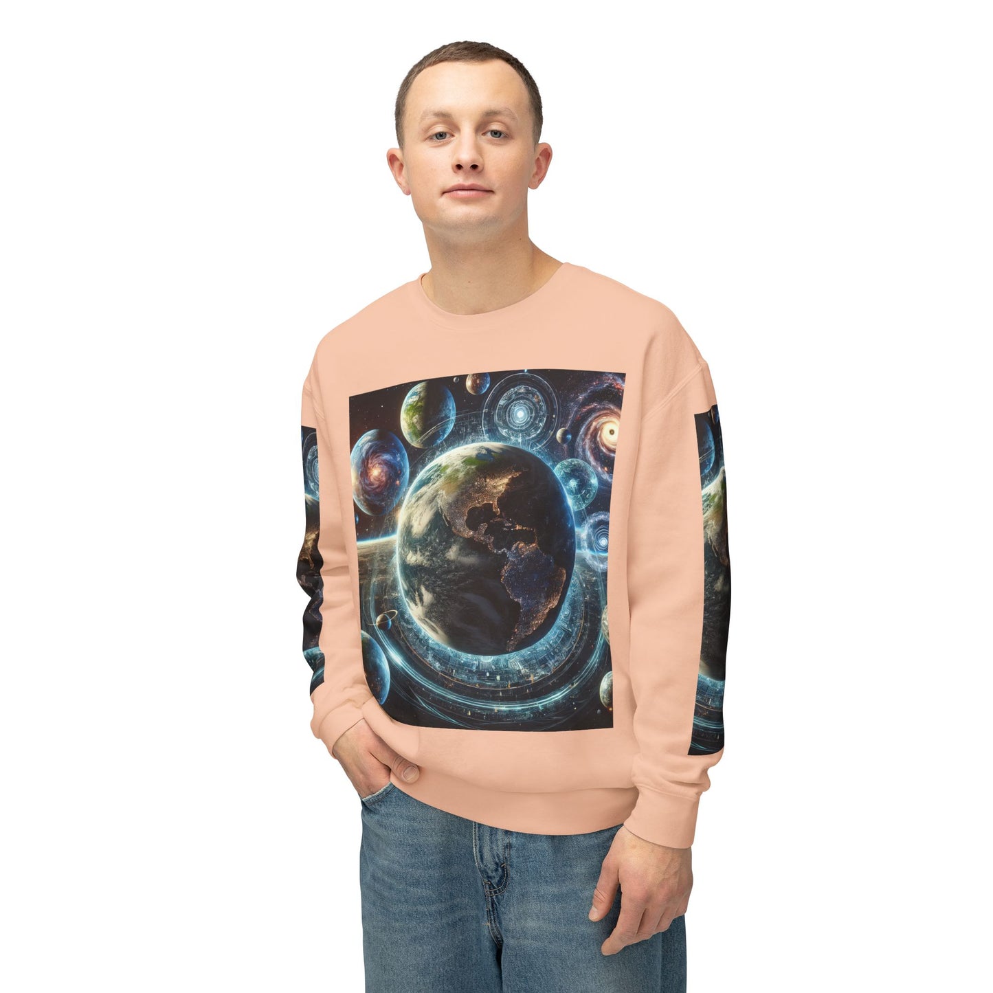 Unisex Lightweight Crewneck Sweatshirt