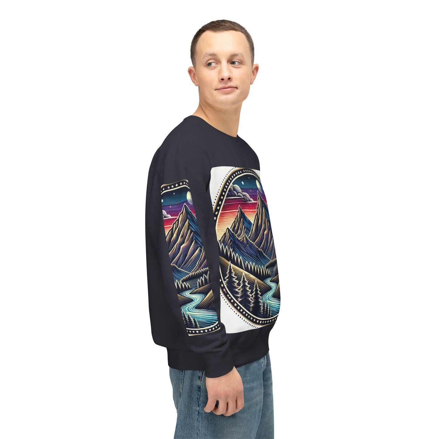 Unisex Lightweight Crewneck Sweatshirt