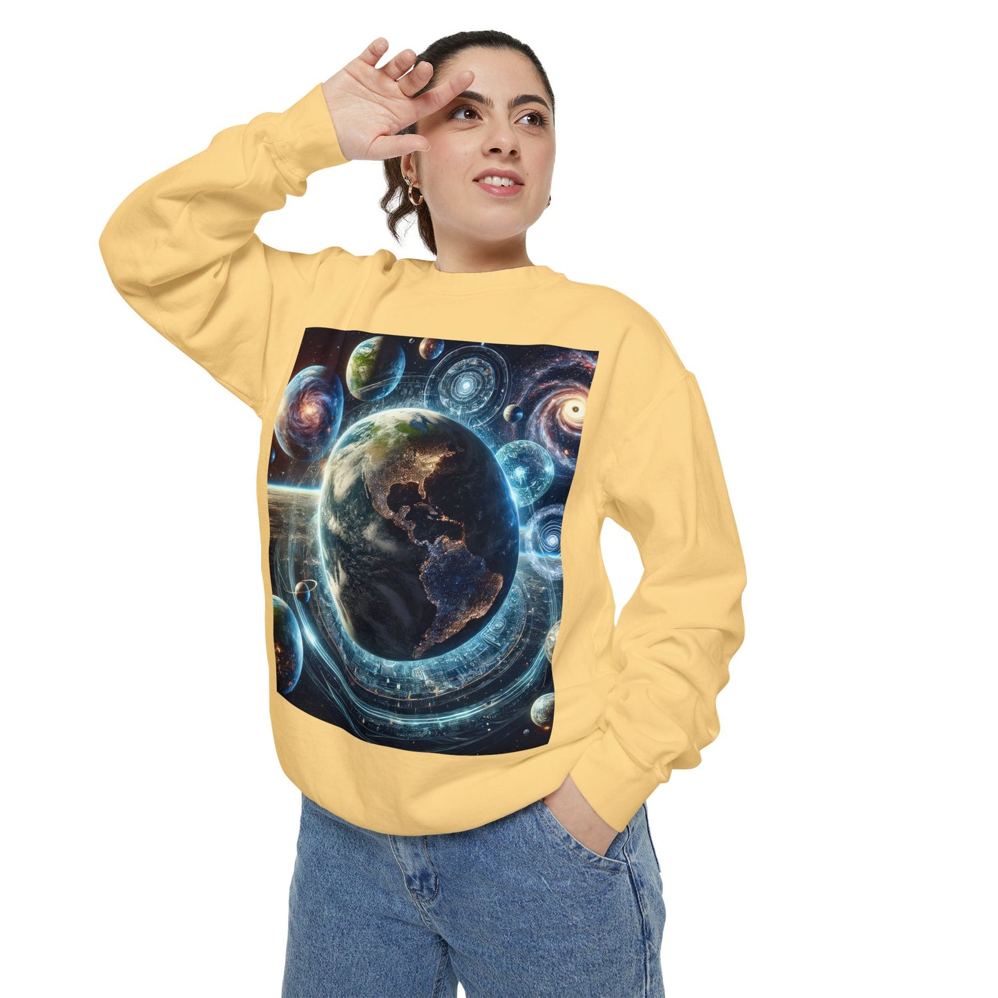 Unisex Garment-Dyed Sweatshirt