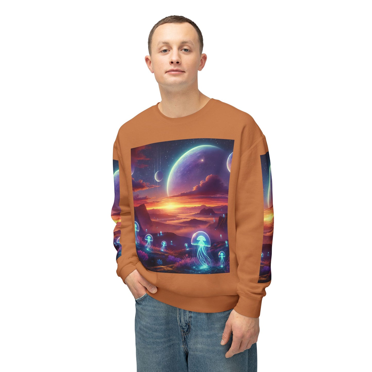 Unisex Lightweight Crewneck Sweatshirt