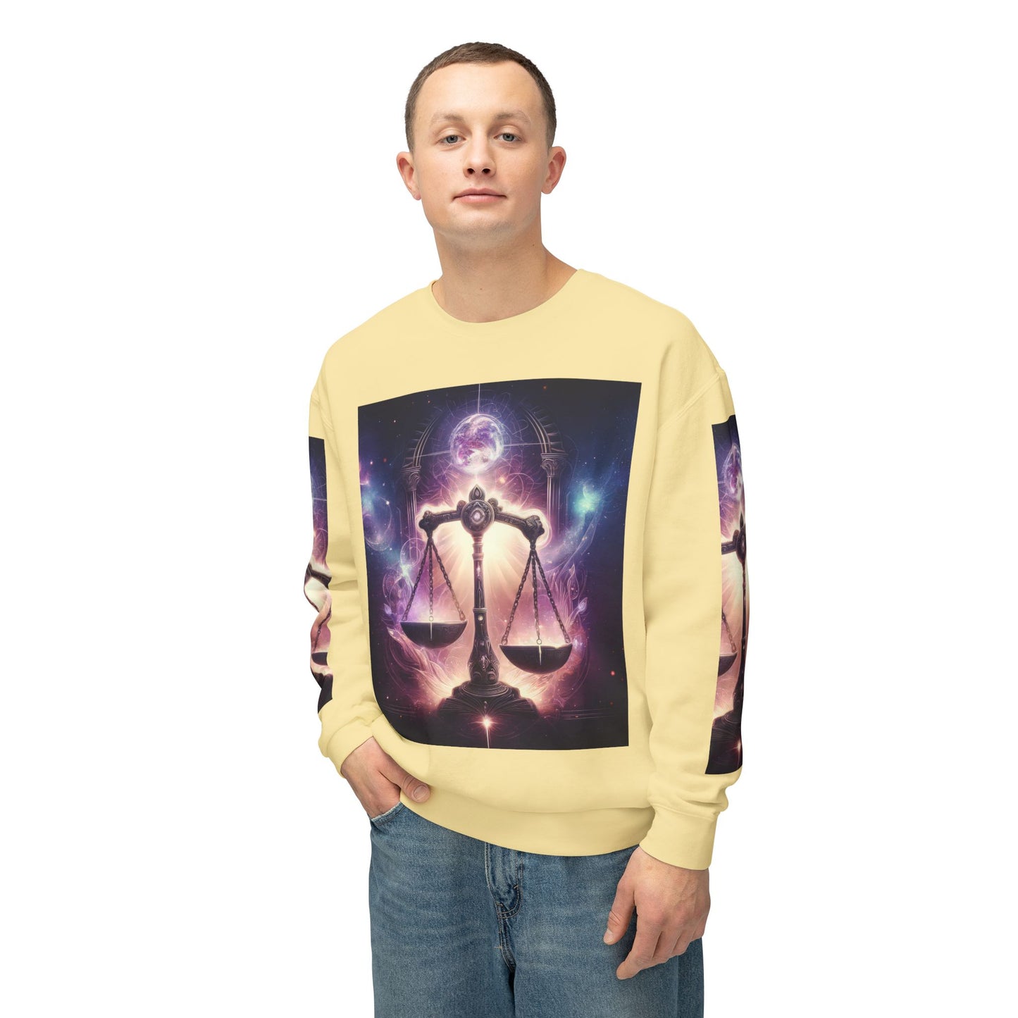 Unisex Lightweight Crewneck Sweatshirt