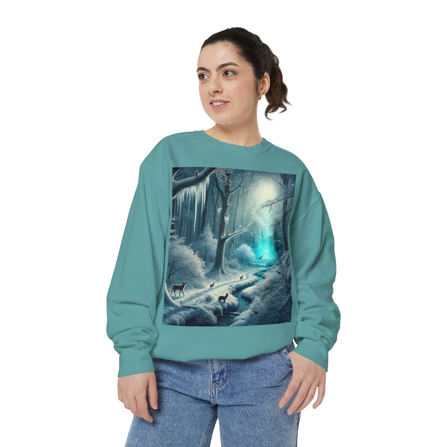 Unisex Garment-Dyed Sweatshirt