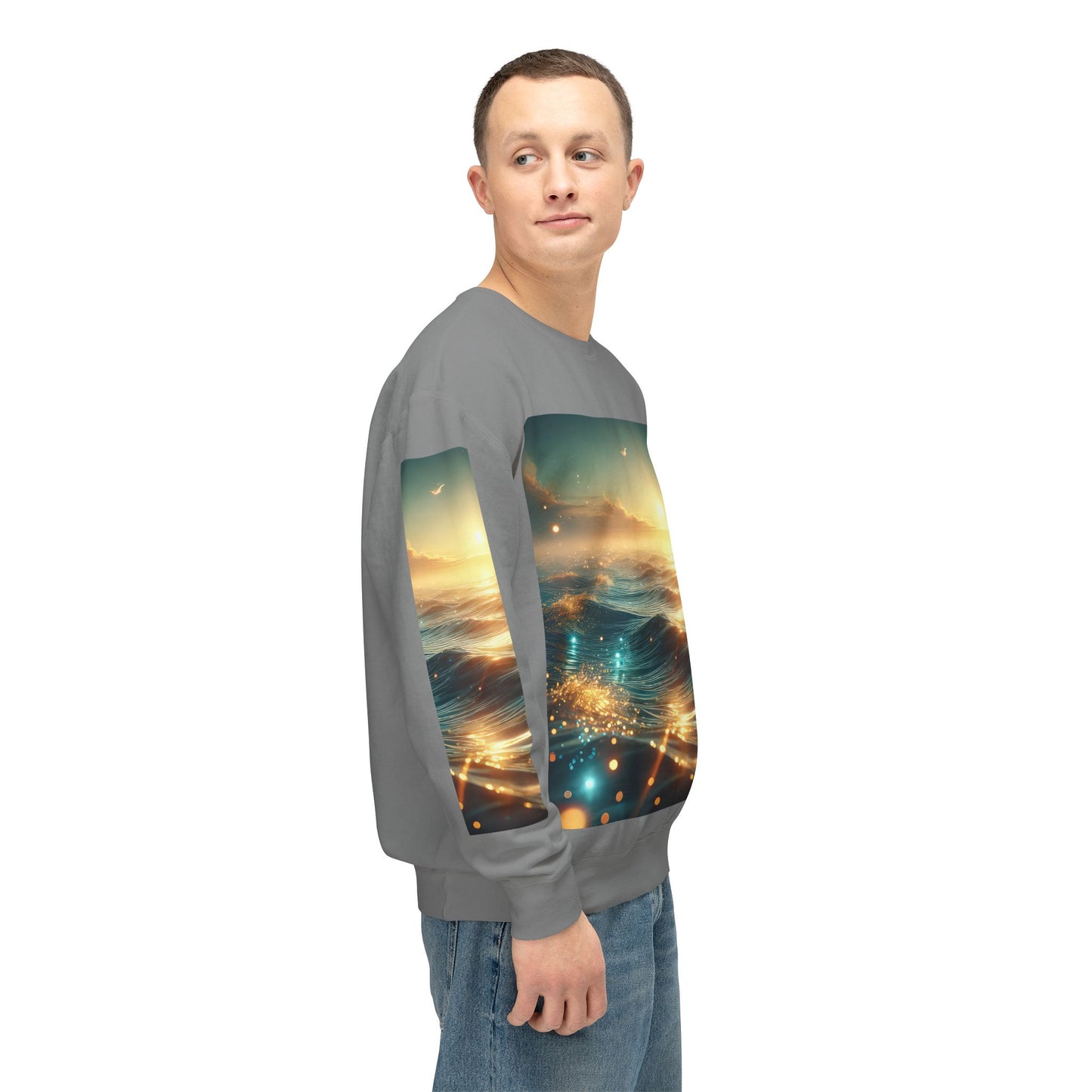 Unisex Lightweight Crewneck Sweatshirt