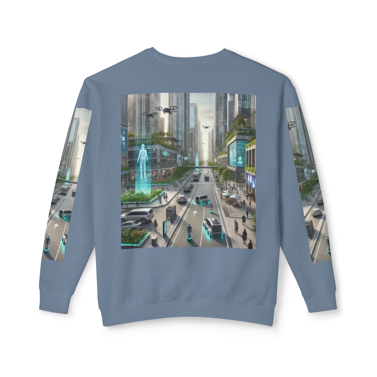 Unisex Lightweight Crewneck Sweatshirt