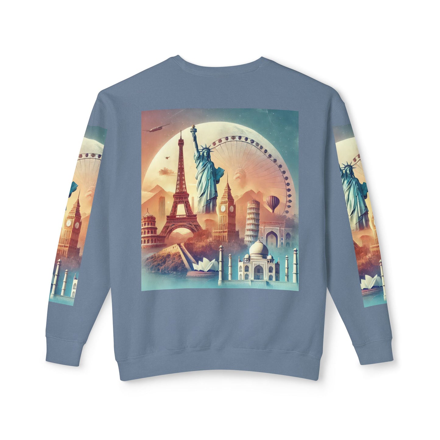 Unisex Lightweight Crewneck Sweatshirt