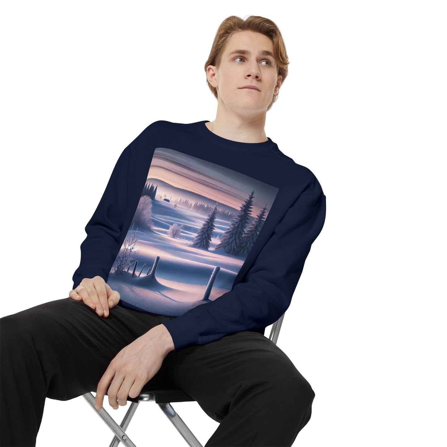 Unisex Garment-Dyed Sweatshirt