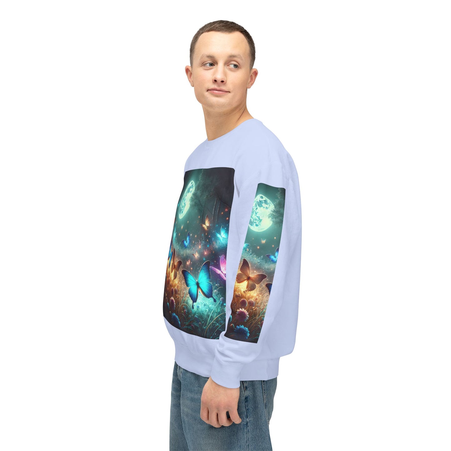 Unisex Lightweight Crewneck Sweatshirt