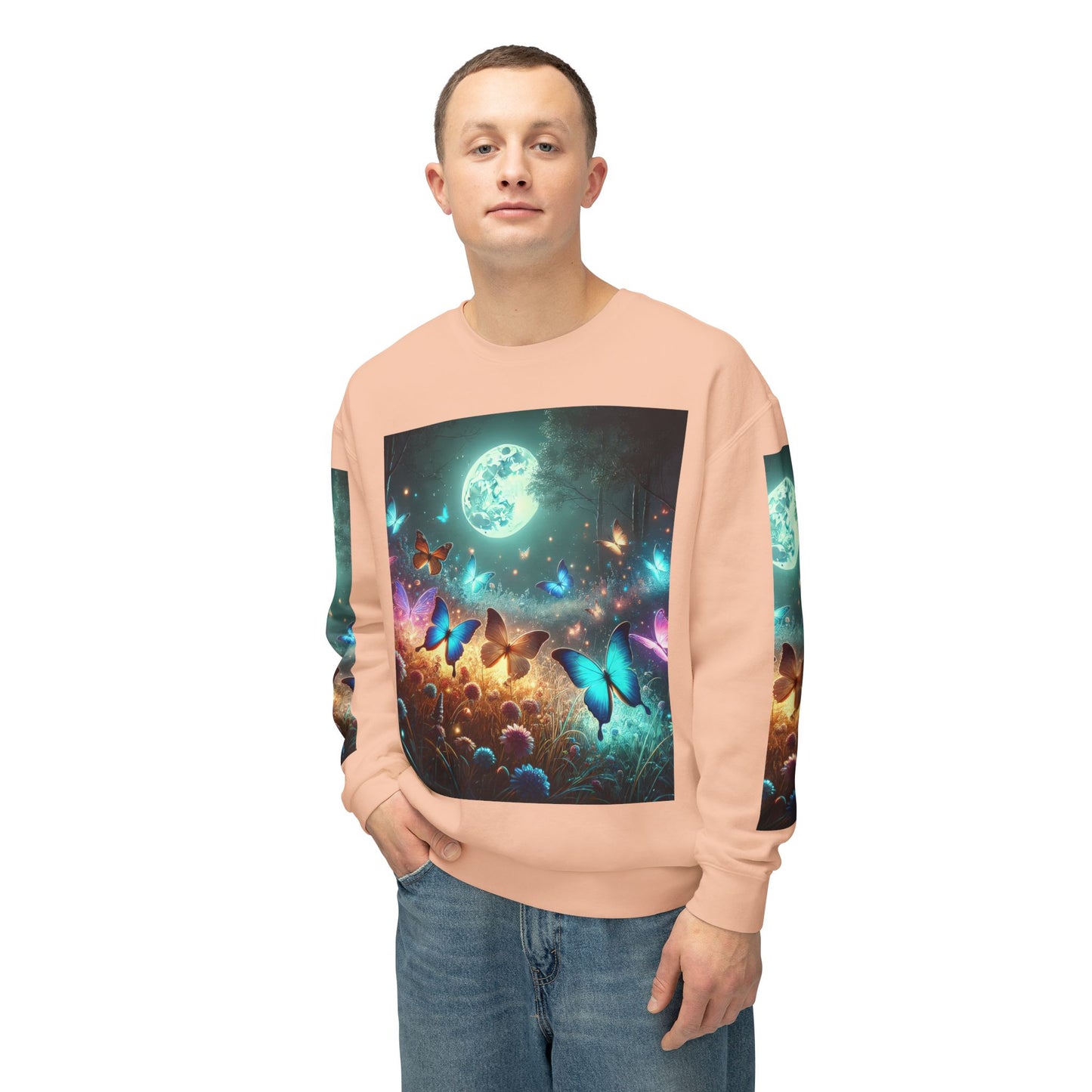 Unisex Lightweight Crewneck Sweatshirt