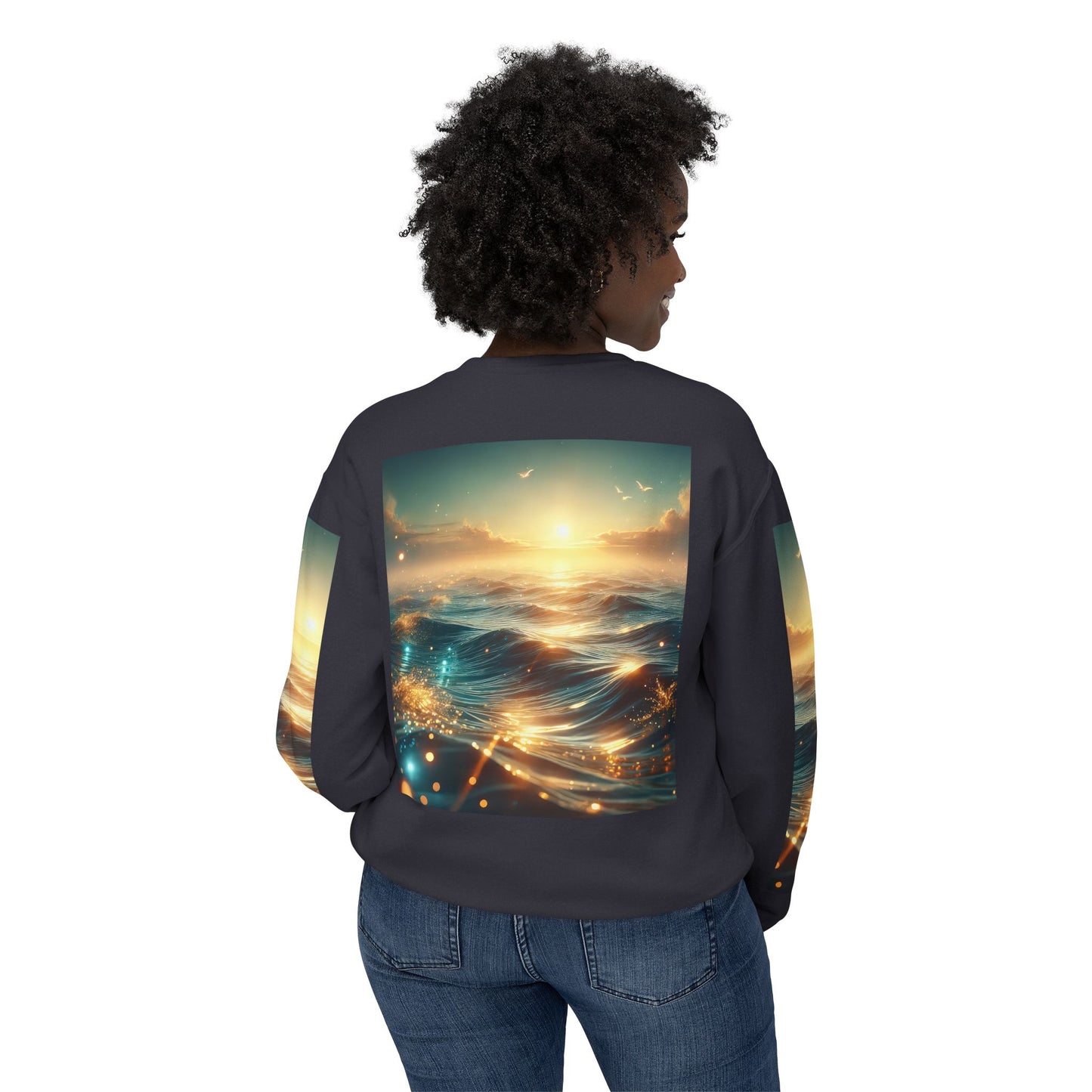 Unisex Lightweight Crewneck Sweatshirt