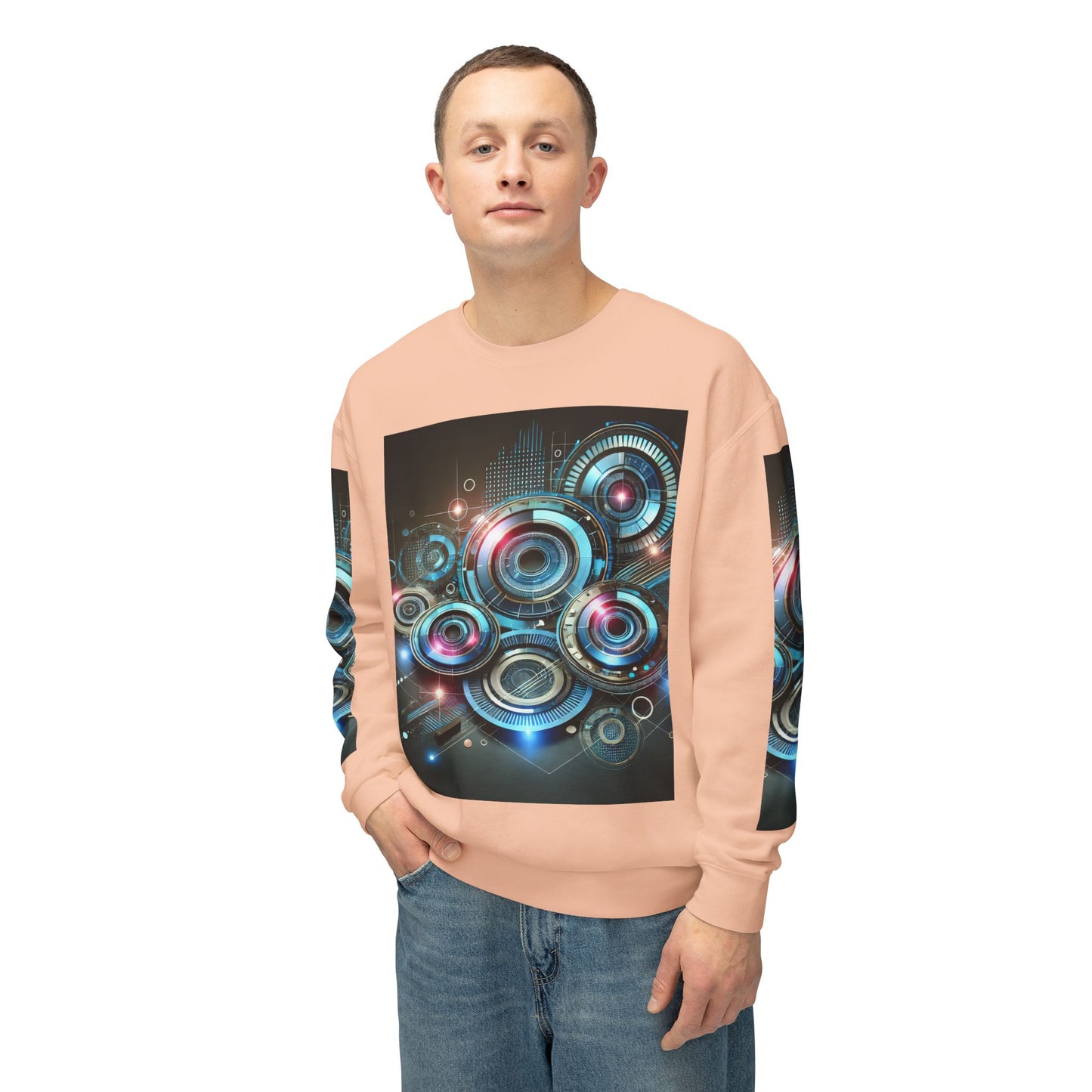 Unisex Lightweight Crewneck Sweatshirt