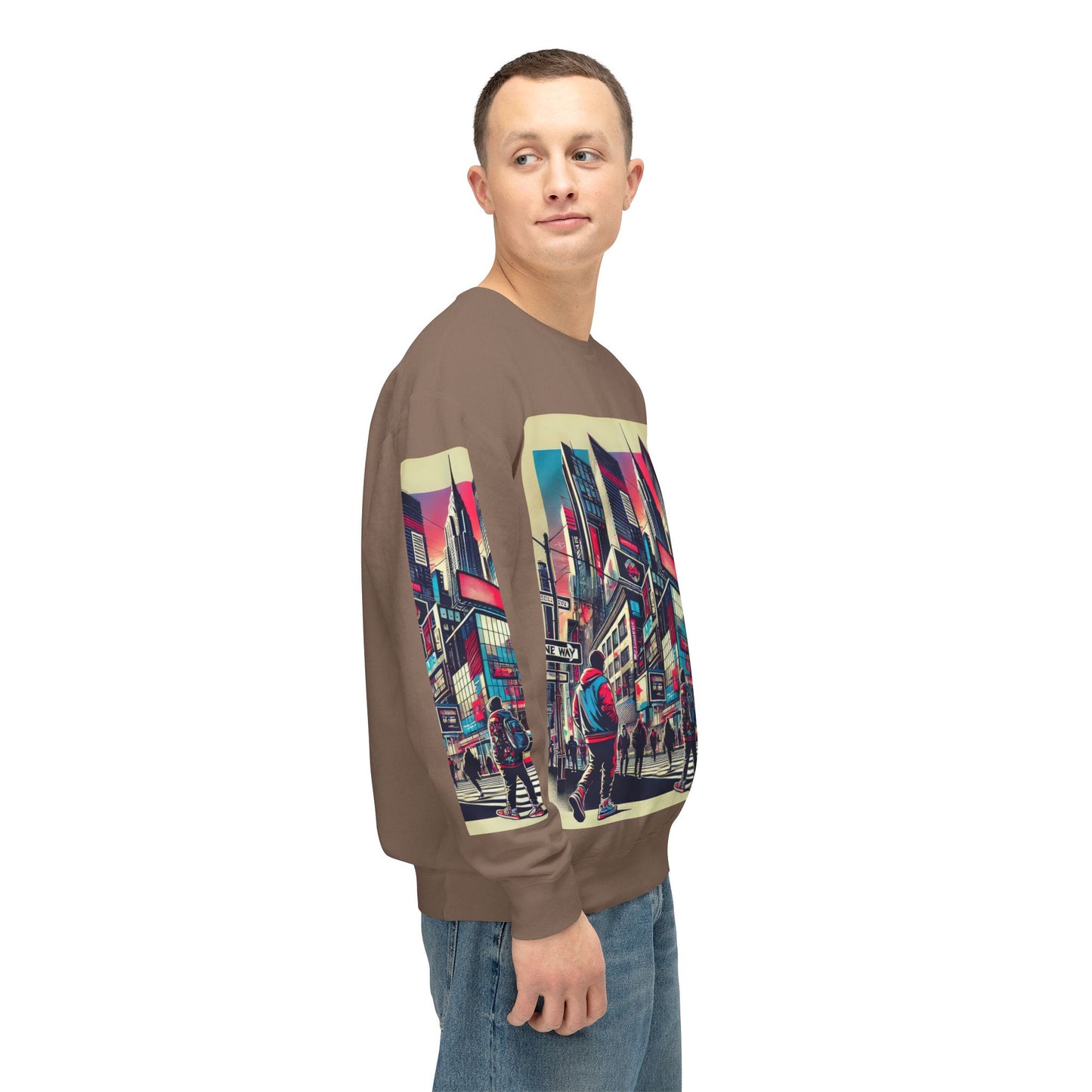 Unisex Lightweight Crewneck Sweatshirt