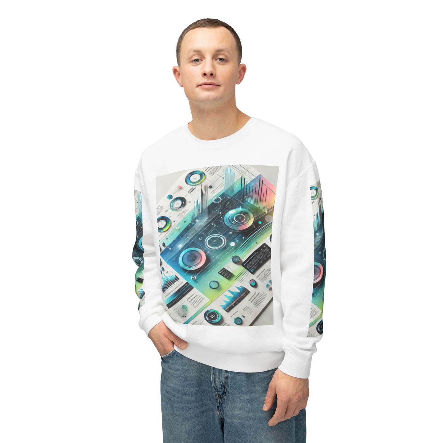 Unisex Lightweight Crewneck Sweatshirt