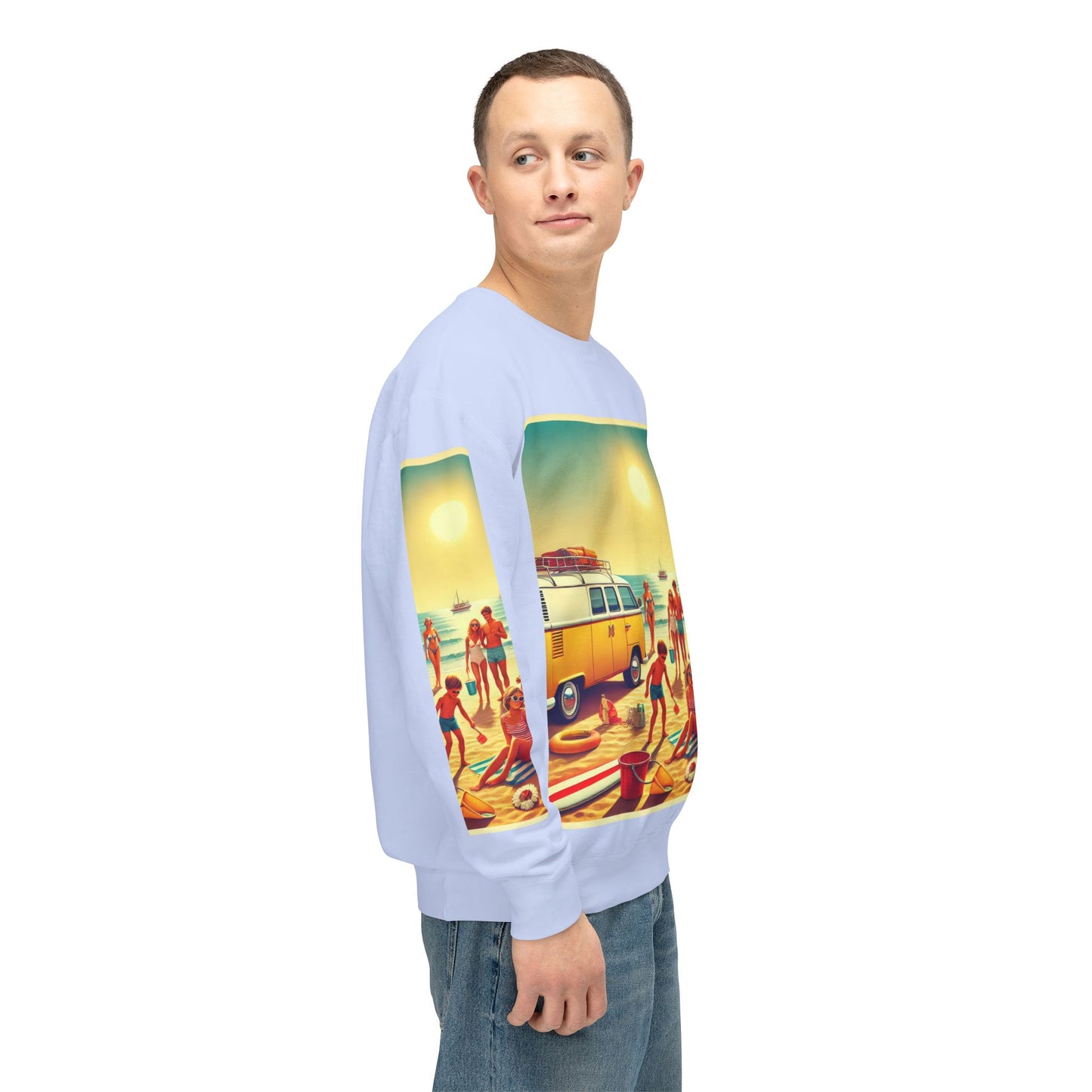 Unisex Lightweight Crewneck Sweatshirt