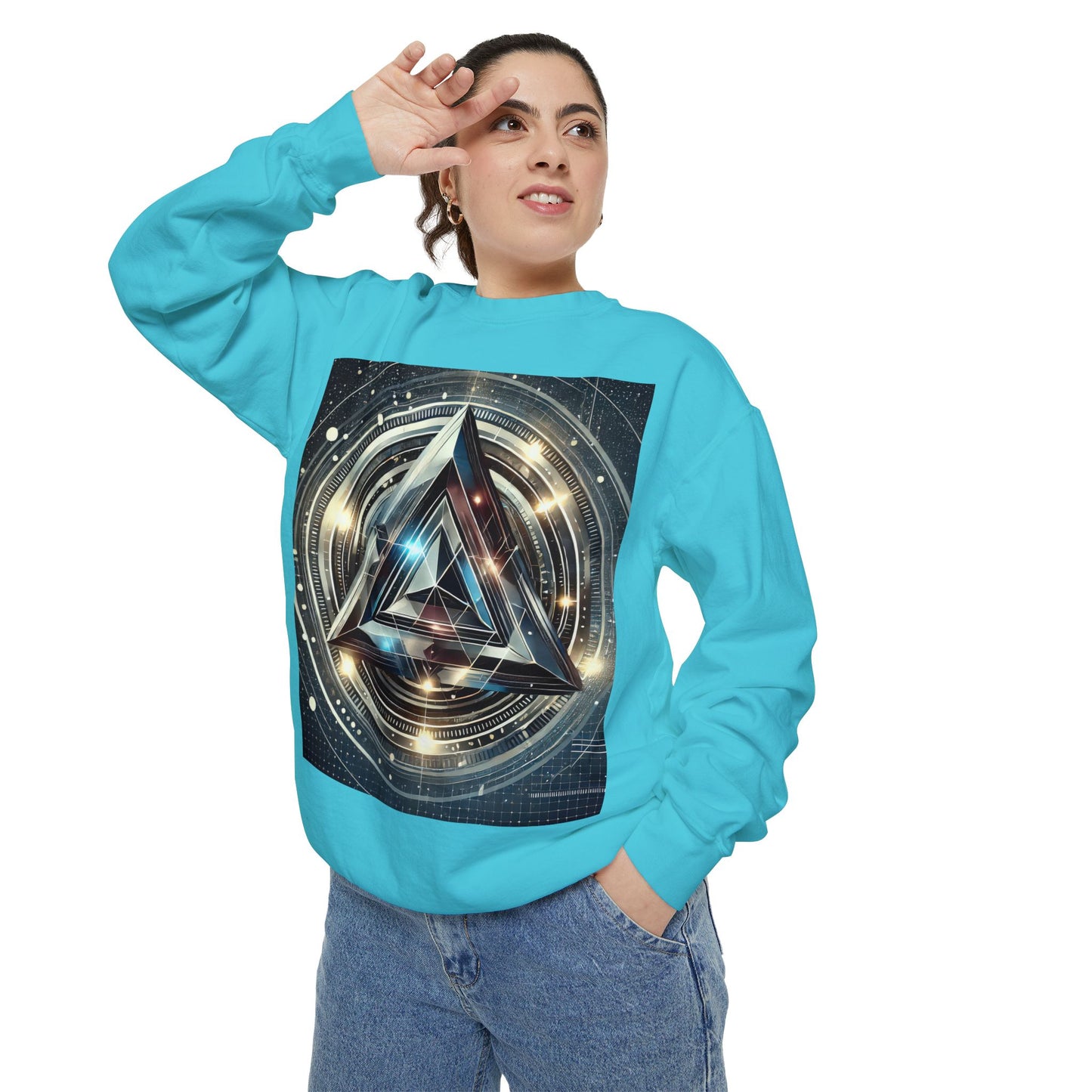 Unisex Garment-Dyed Sweatshirt