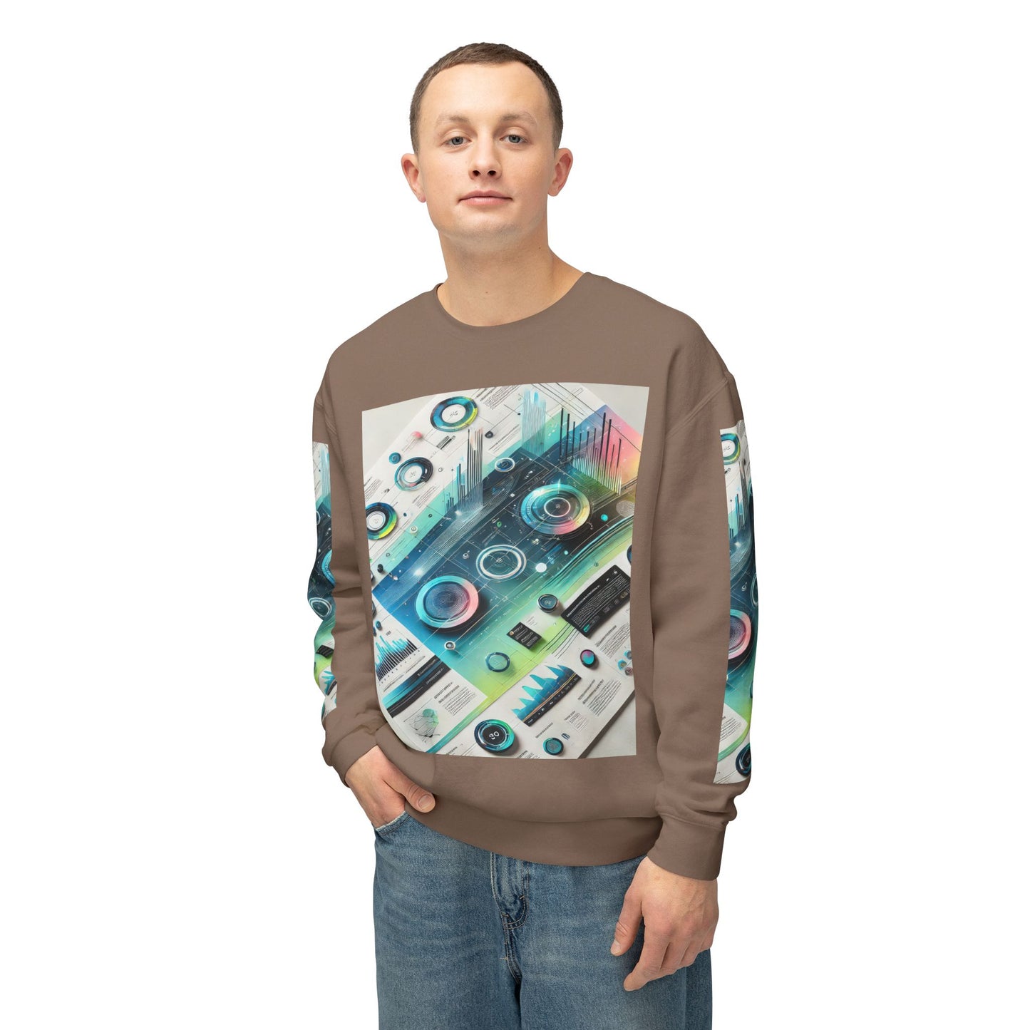 Unisex Lightweight Crewneck Sweatshirt