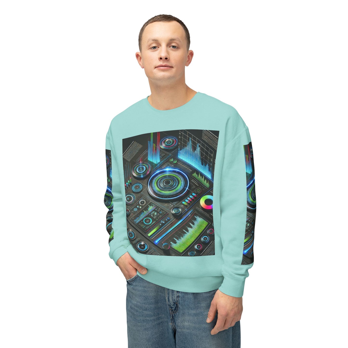 Unisex Lightweight Crewneck Sweatshirt