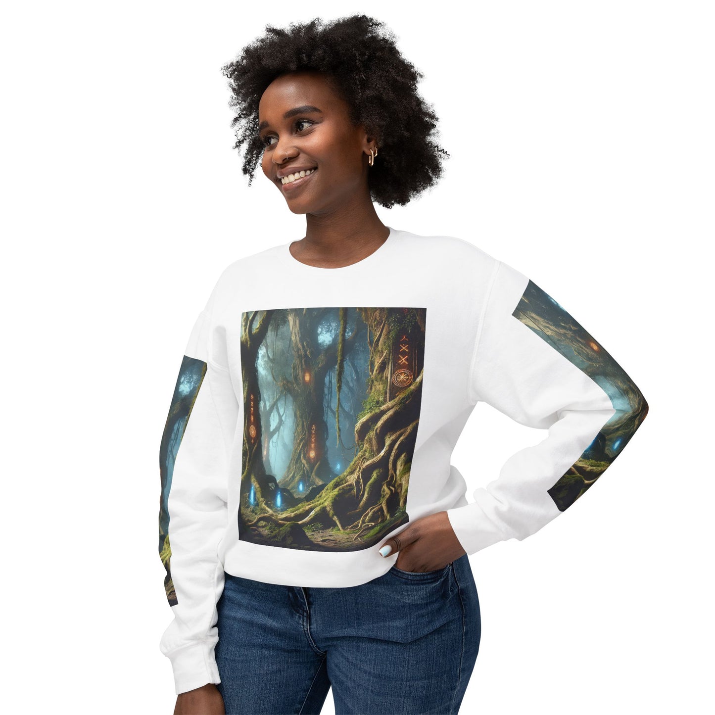 Unisex Lightweight Crewneck Sweatshirt