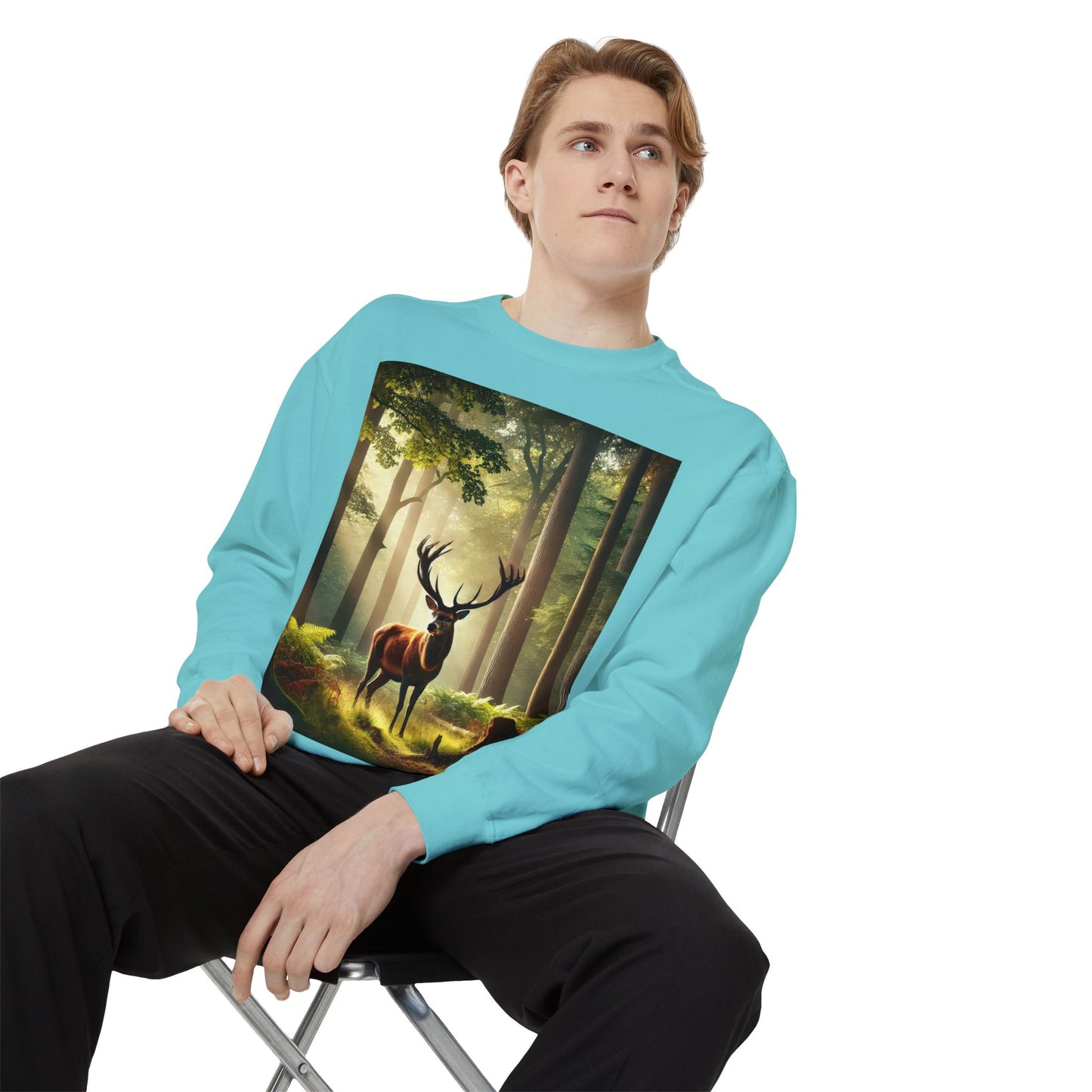 Unisex Garment-Dyed Sweatshirt