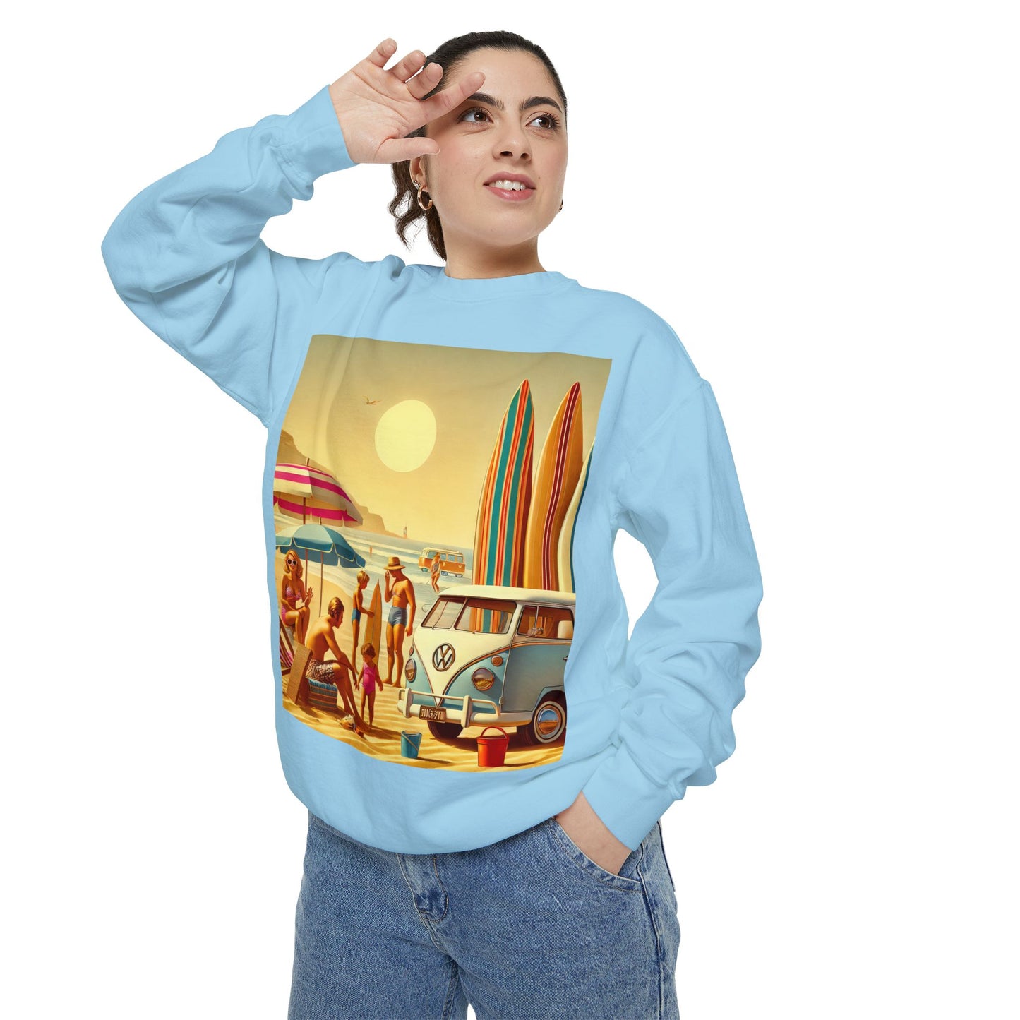 Unisex Garment-Dyed Sweatshirt