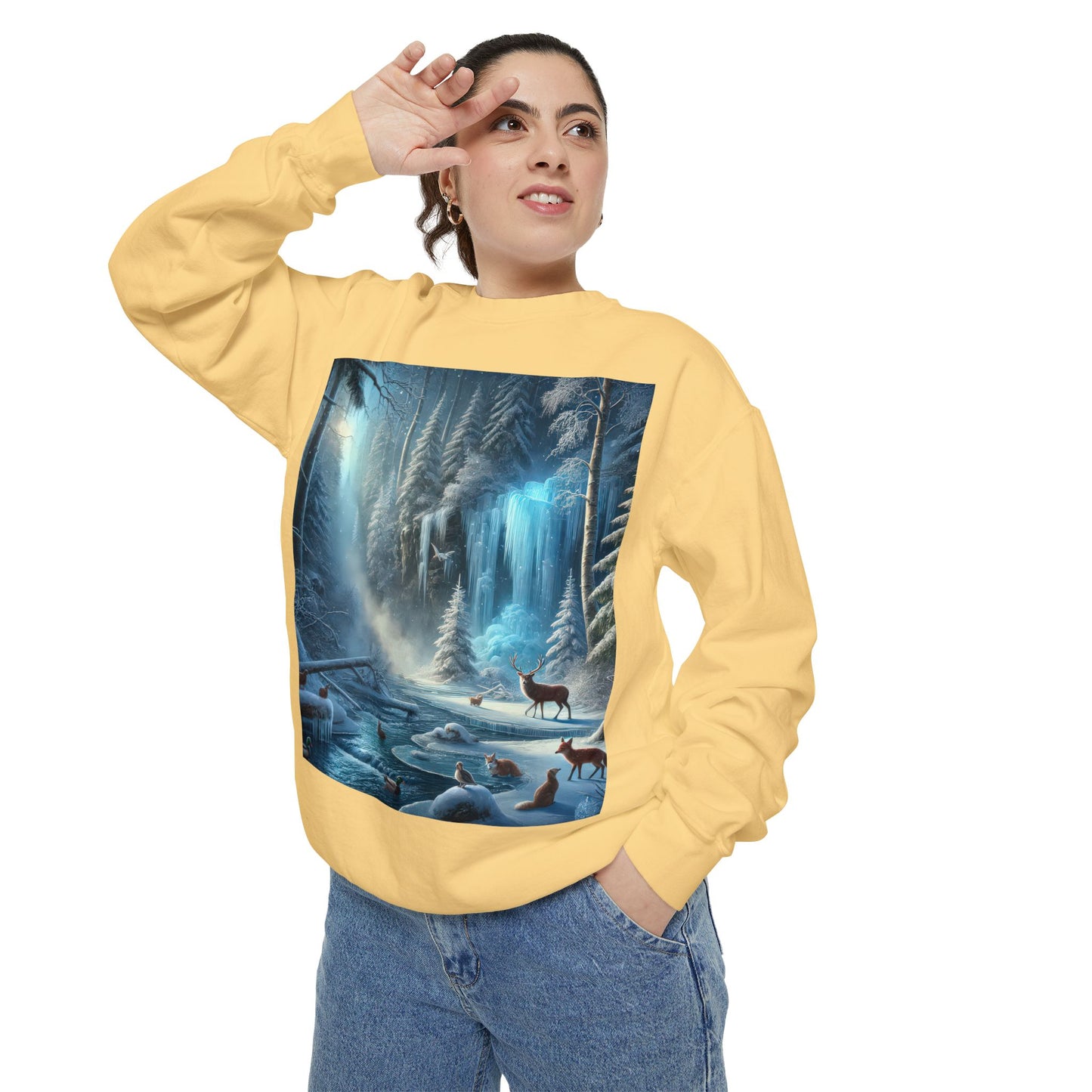 Unisex Garment-Dyed Sweatshirt