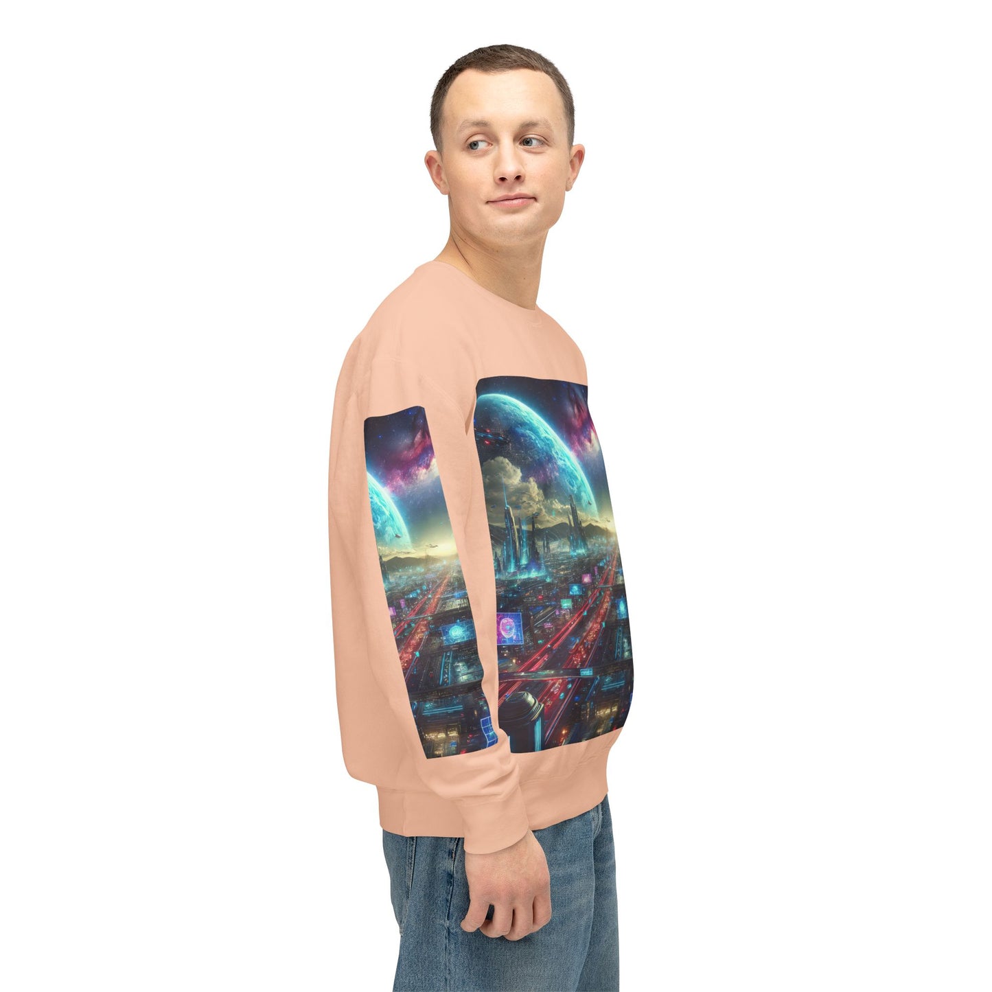 Unisex Lightweight Crewneck Sweatshirt