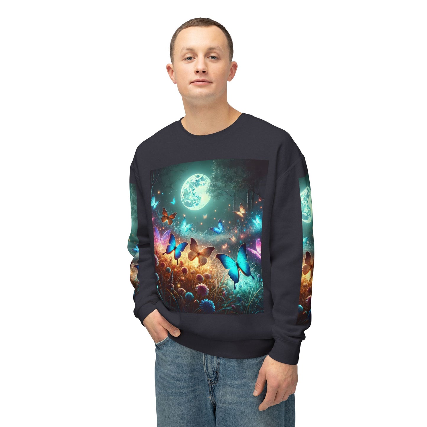 Unisex Lightweight Crewneck Sweatshirt