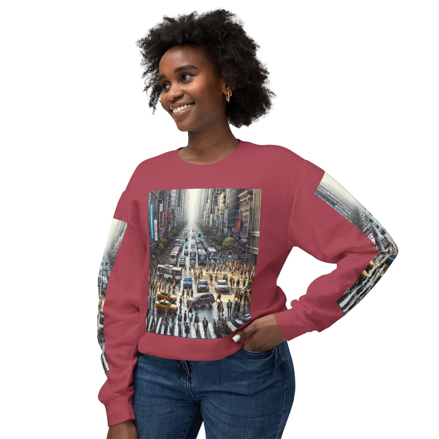 Unisex Lightweight Crewneck Sweatshirt