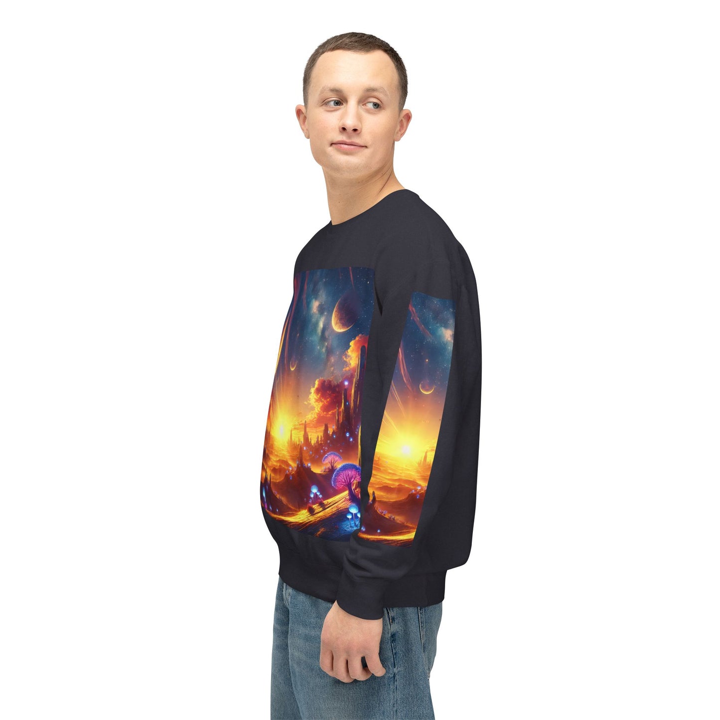 Unisex Lightweight Crewneck Sweatshirt