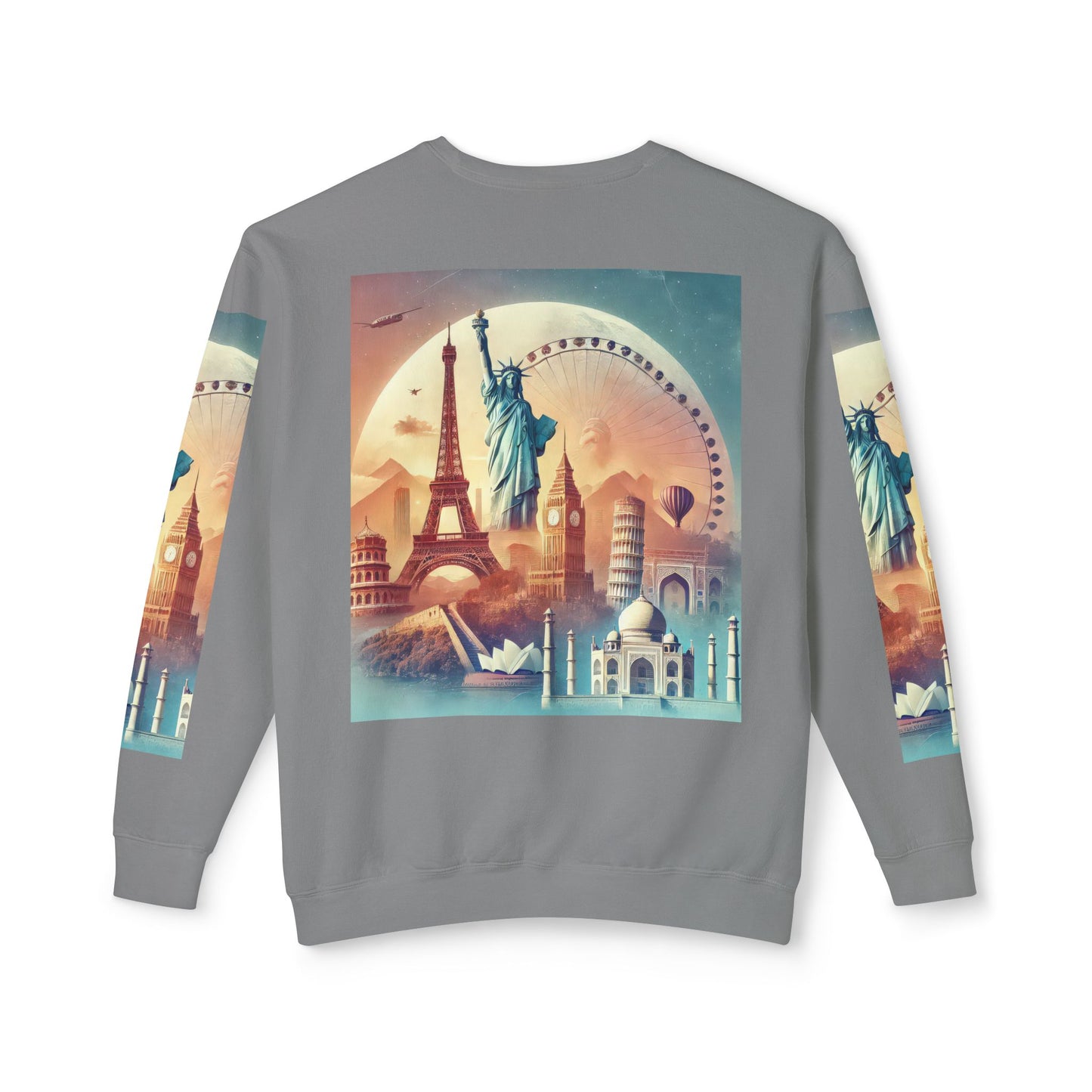 Unisex Lightweight Crewneck Sweatshirt