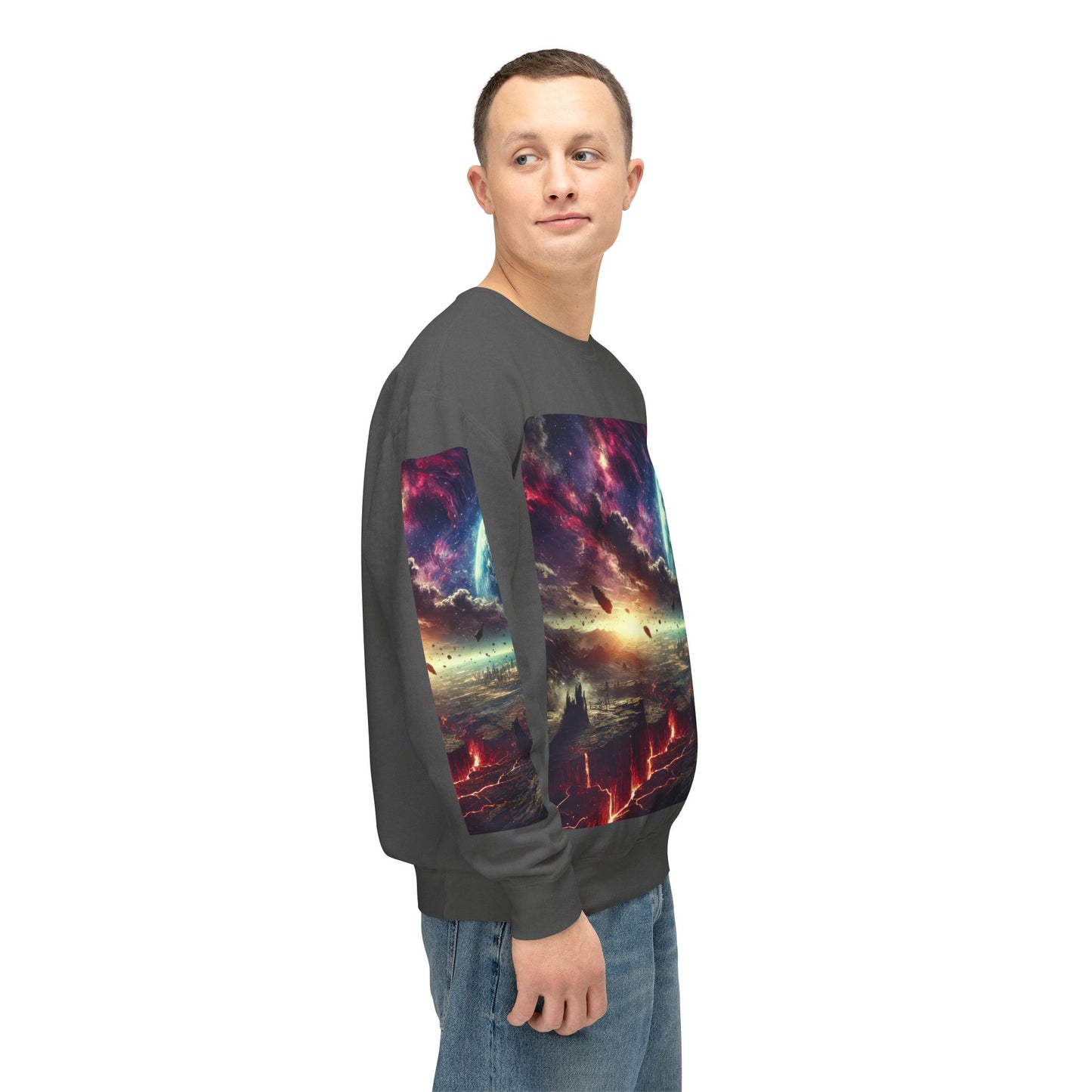 Unisex Lightweight Crewneck Sweatshirt