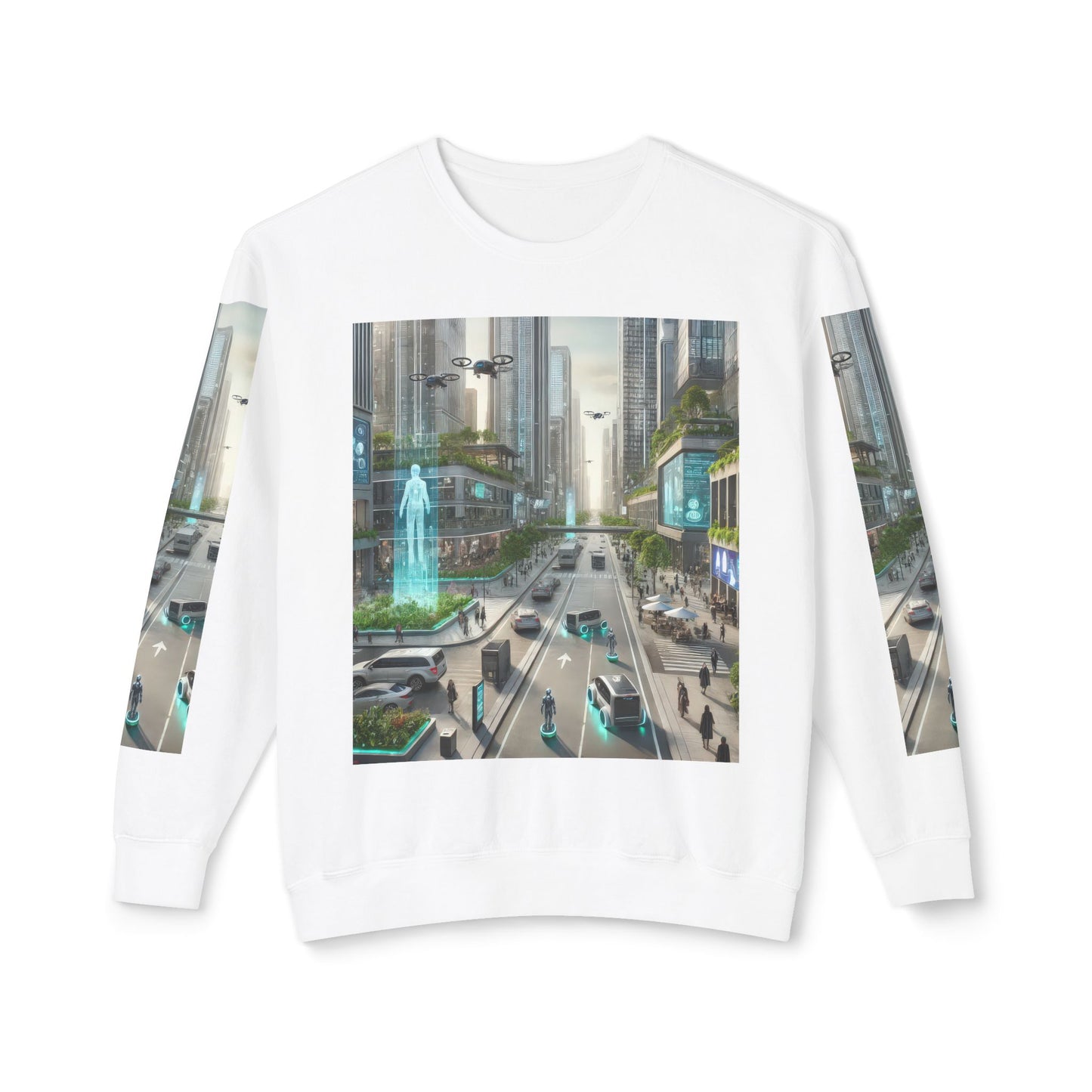 Unisex Lightweight Crewneck Sweatshirt