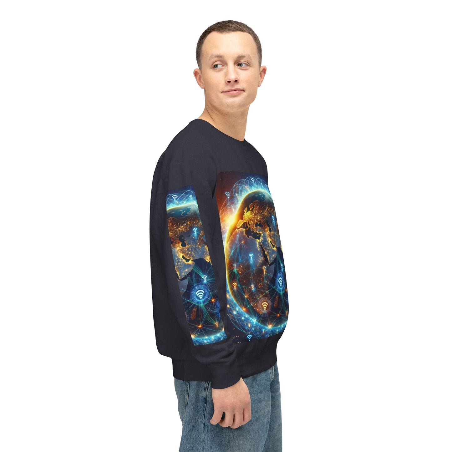 Unisex Lightweight Crewneck Sweatshirt