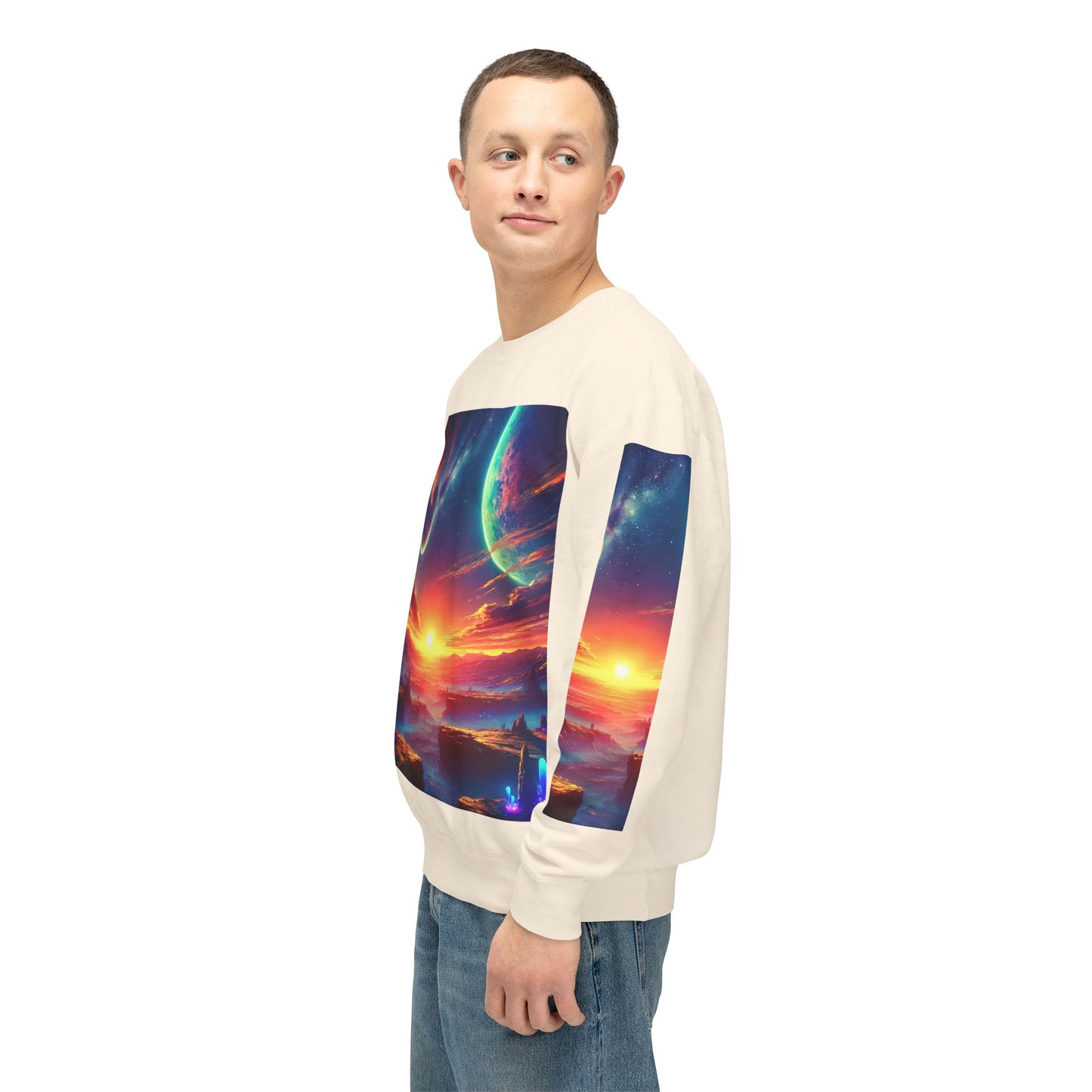 Unisex Lightweight Crewneck Sweatshirt