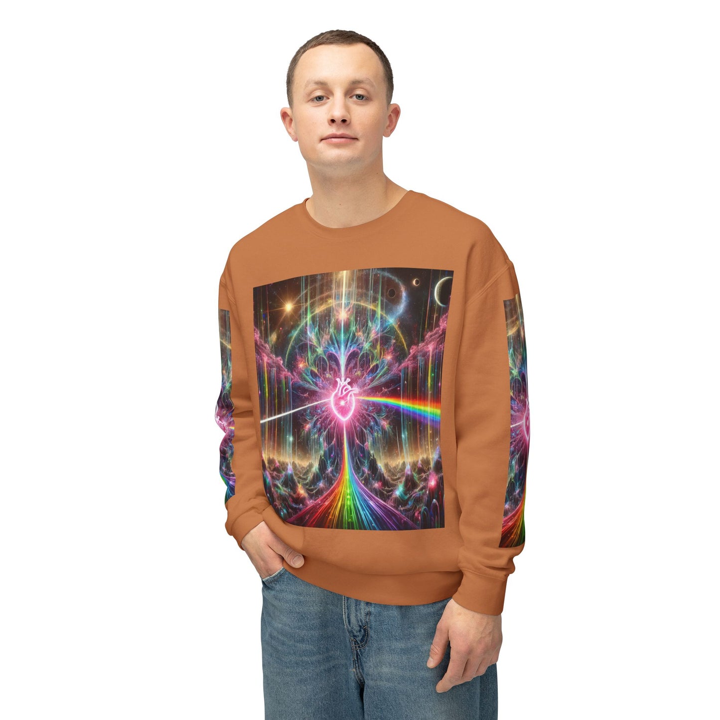 Unisex Lightweight Crewneck Sweatshirt