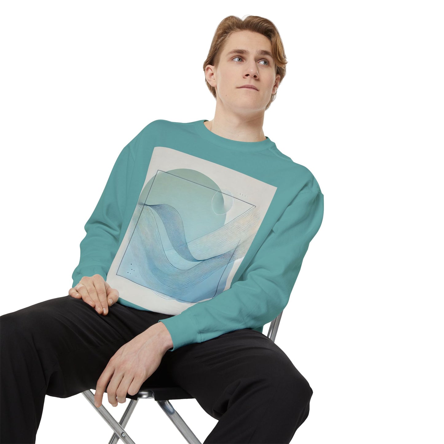 Unisex Garment-Dyed Sweatshirt