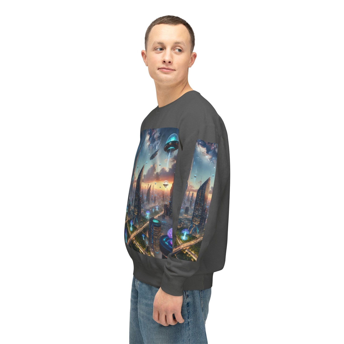 Unisex Lightweight Crewneck Sweatshirt