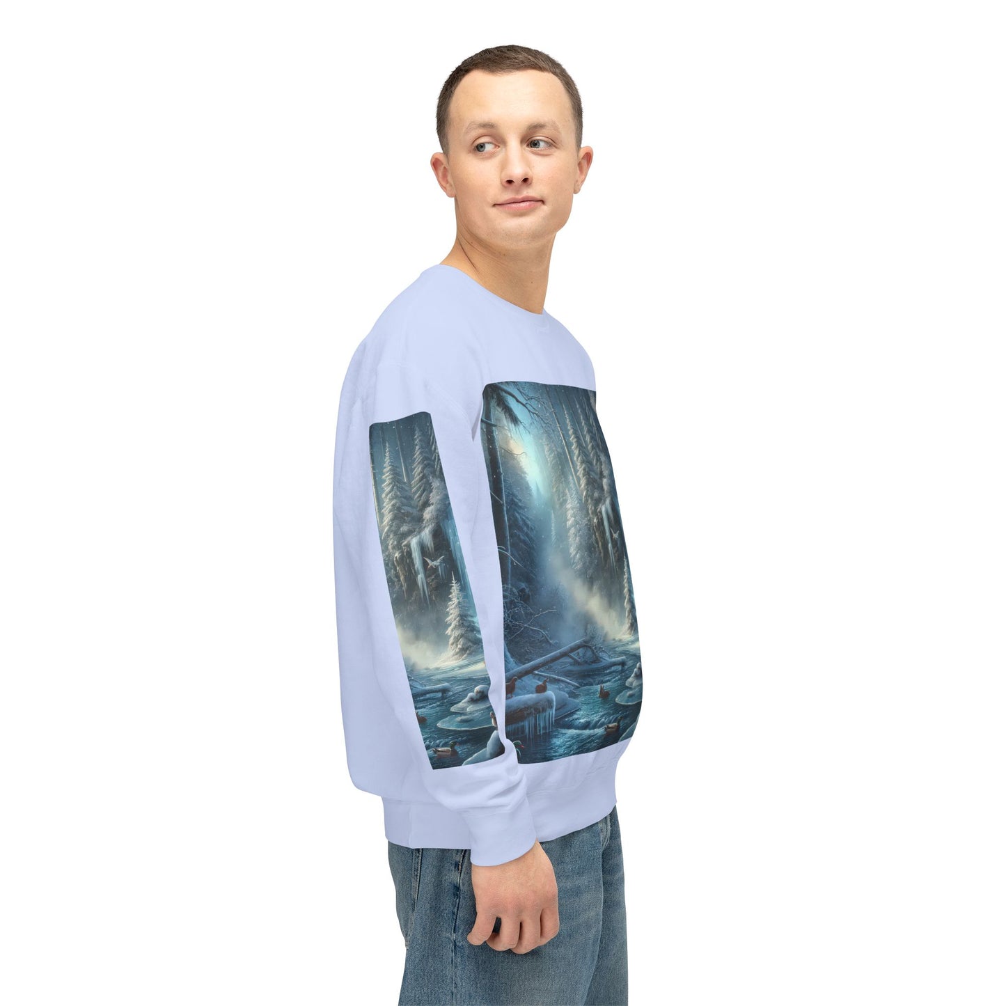 Unisex Lightweight Crewneck Sweatshirt