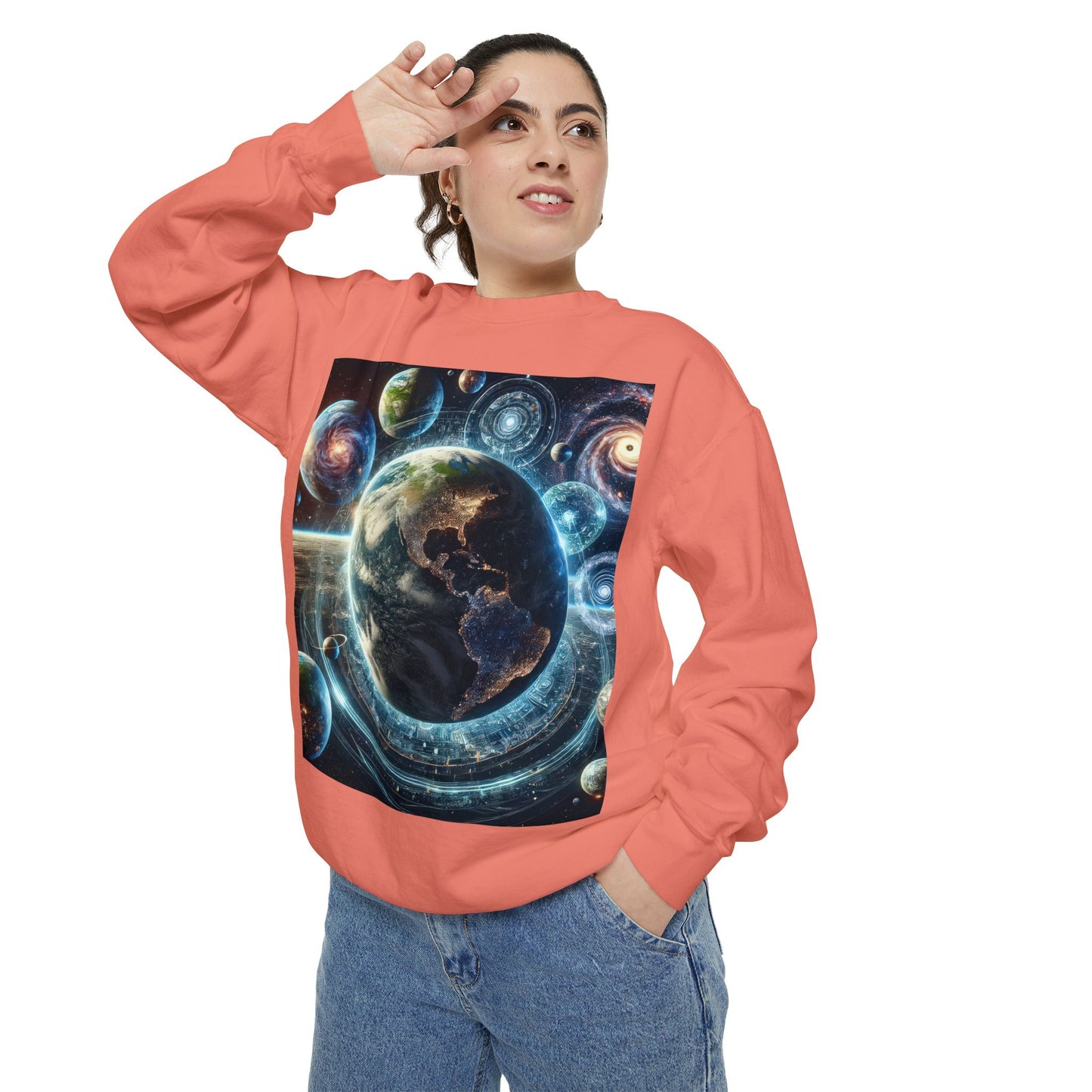 Unisex Garment-Dyed Sweatshirt