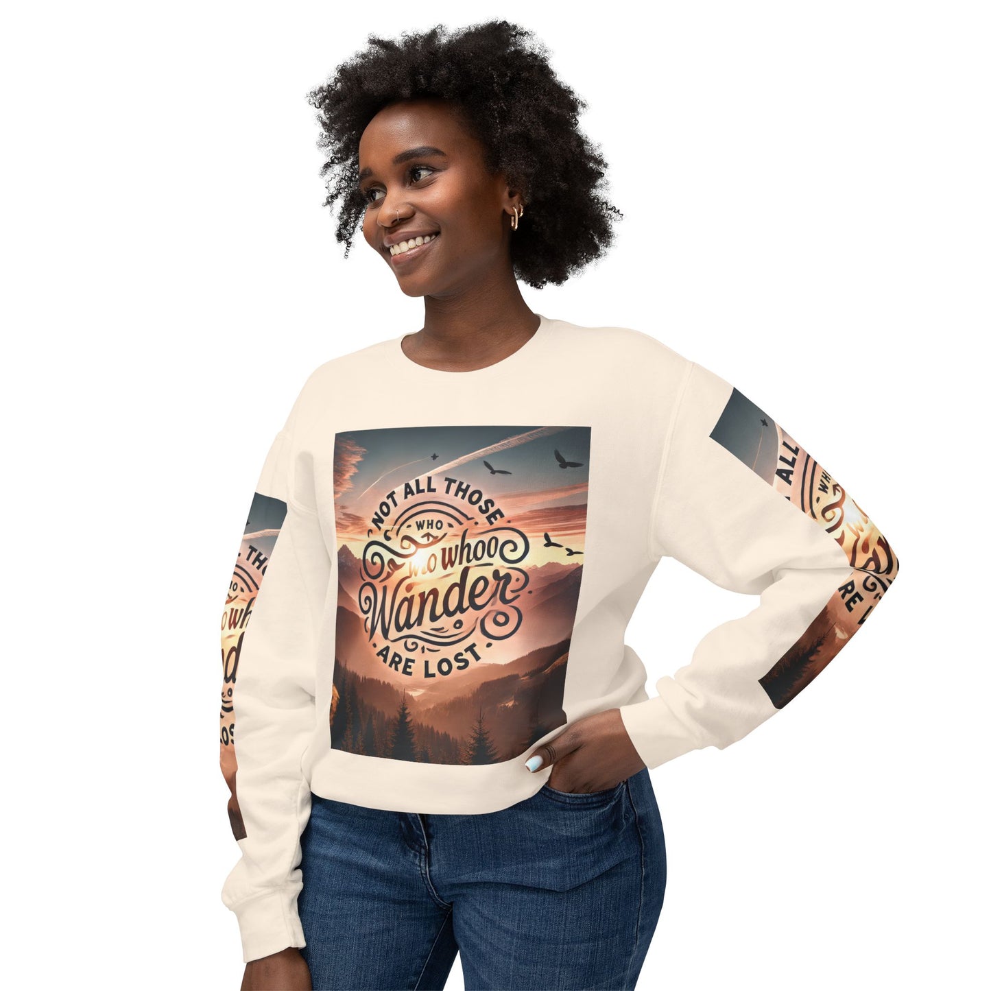 Unisex Lightweight Crewneck Sweatshirt