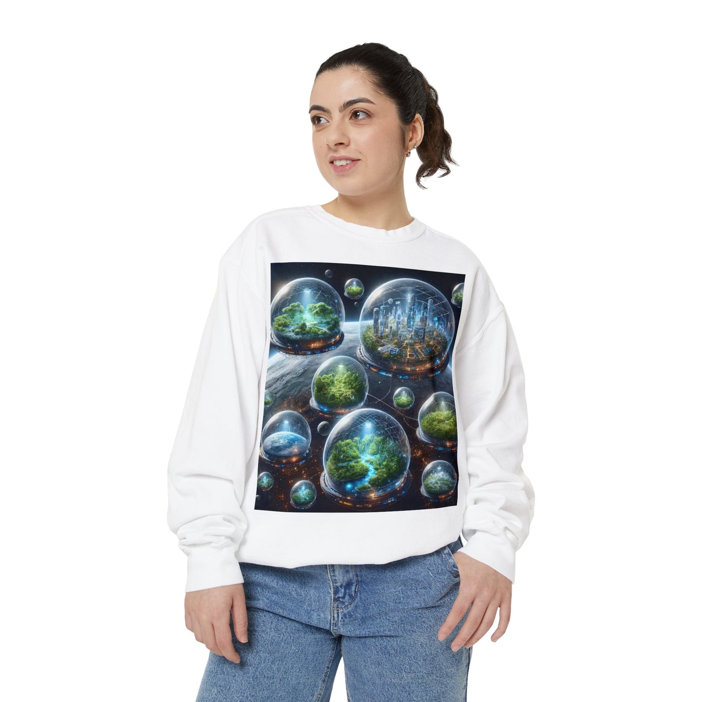 Unisex Garment-Dyed Sweatshirt